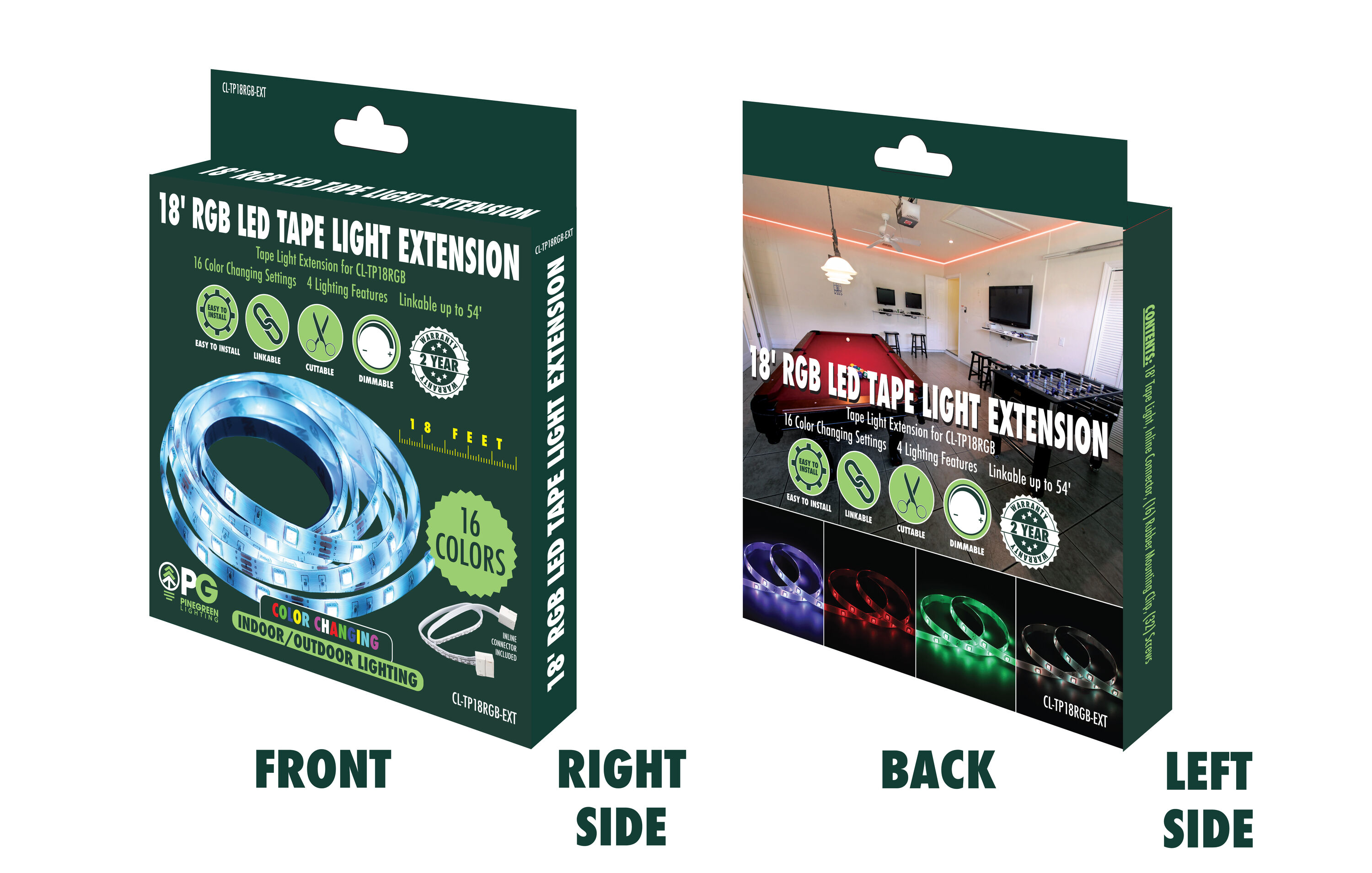Pinegreen Lighting CL-TP18RGB-EXT Rope-Lights - View #4