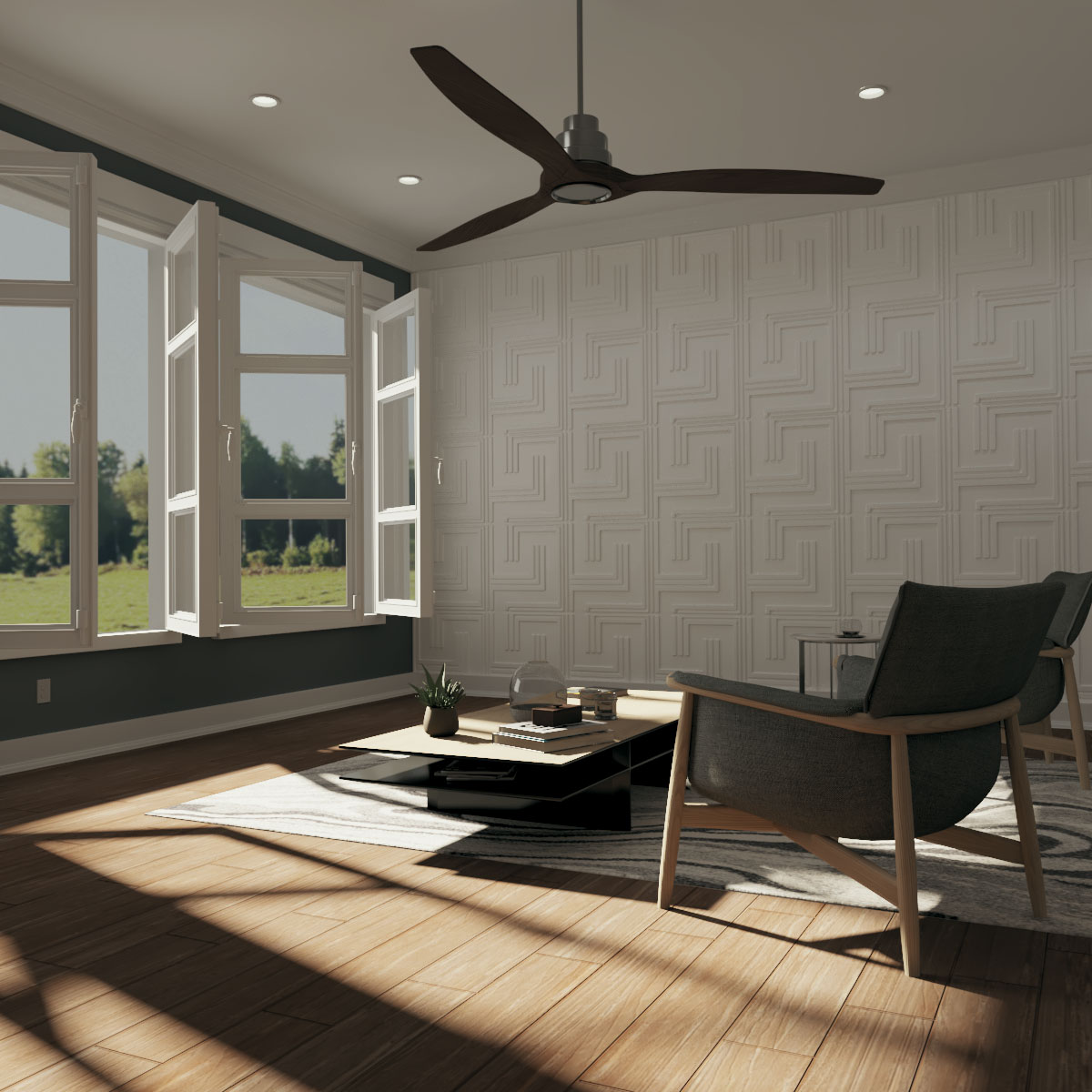 Ekena Millwork WP20X20GMWH-CASE-20 Wall-Panels - View #7