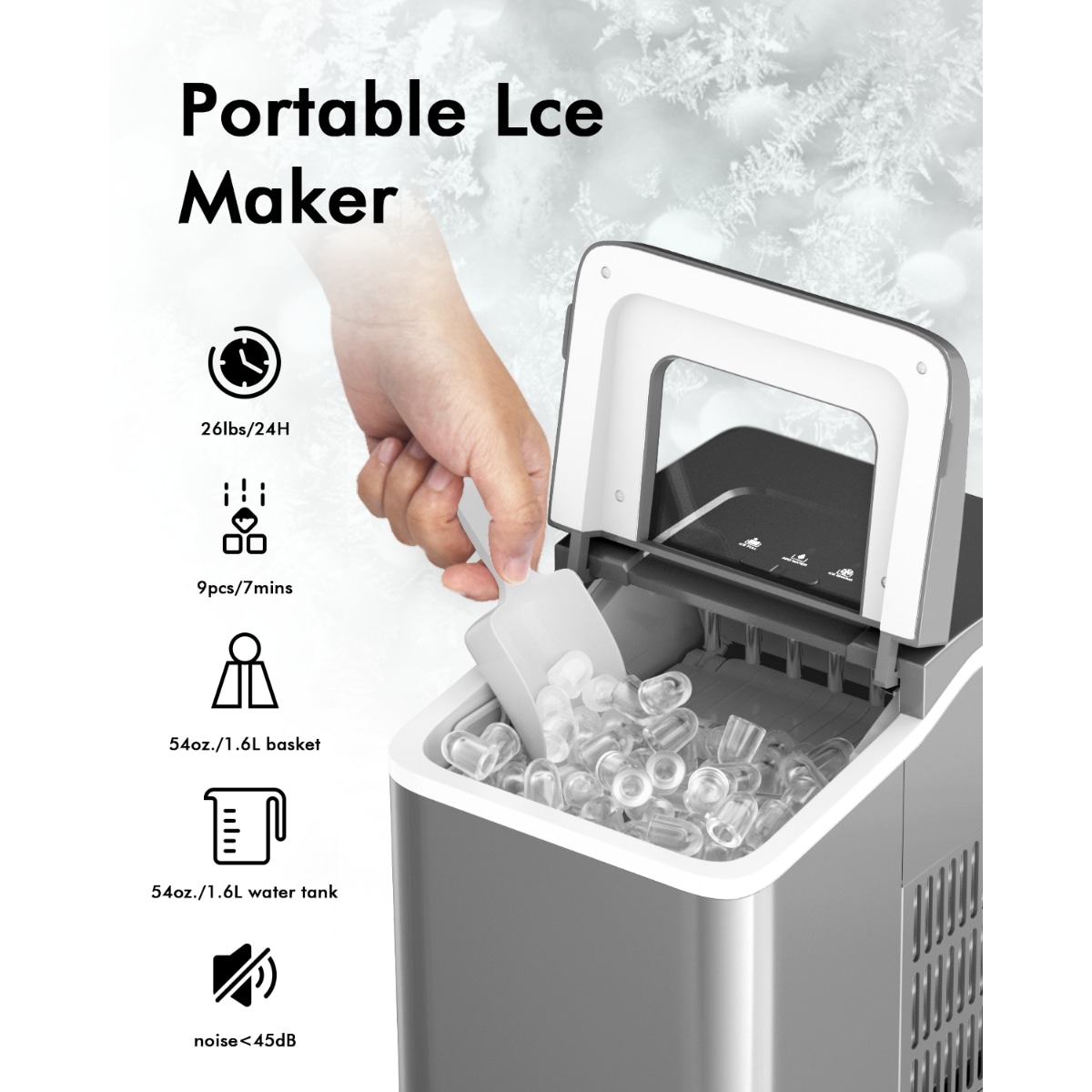 Slickblue D-CO-LS-SU44742PE Ice-Makers - View #3