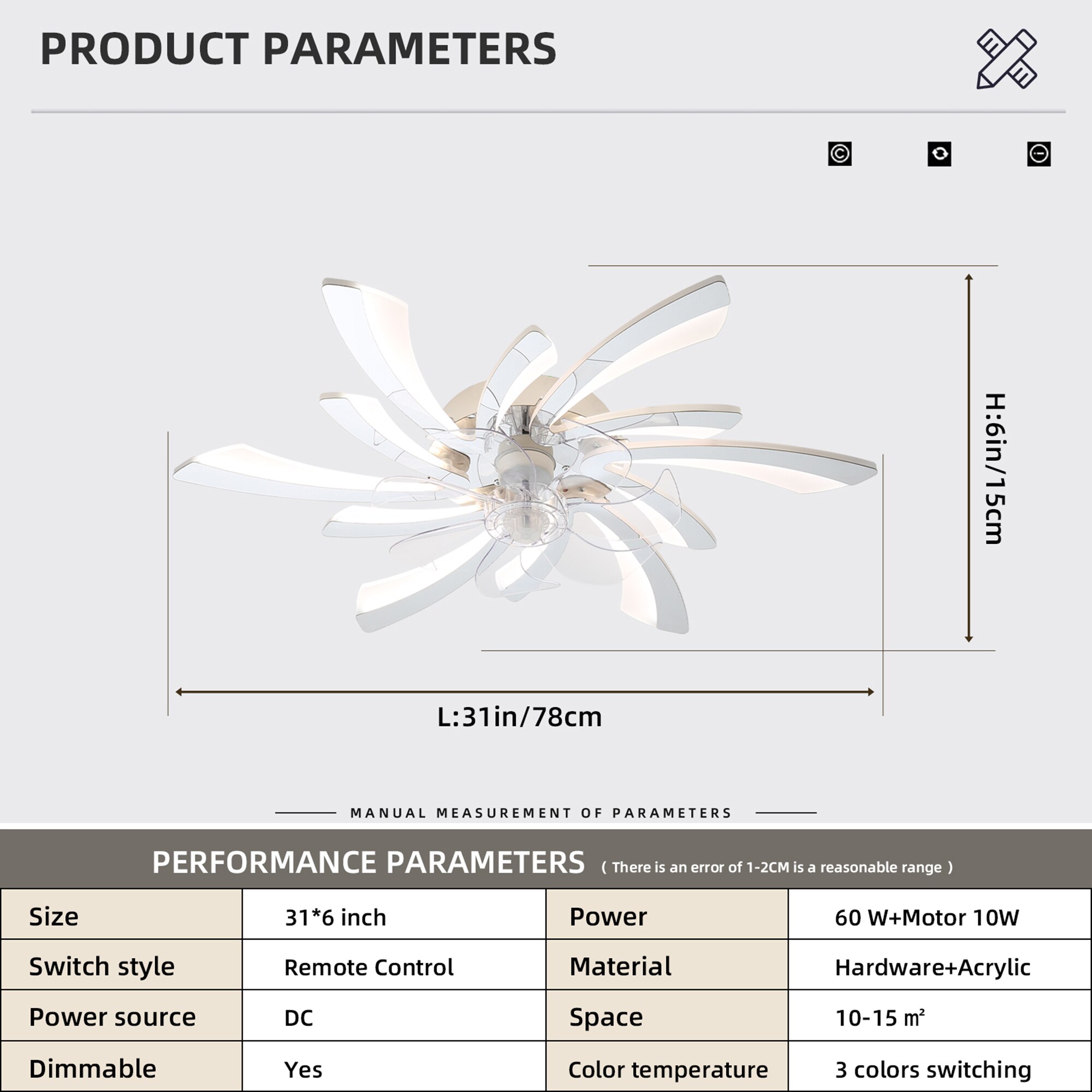 Bybafun YB9100044 Ceiling-Fans - View #2