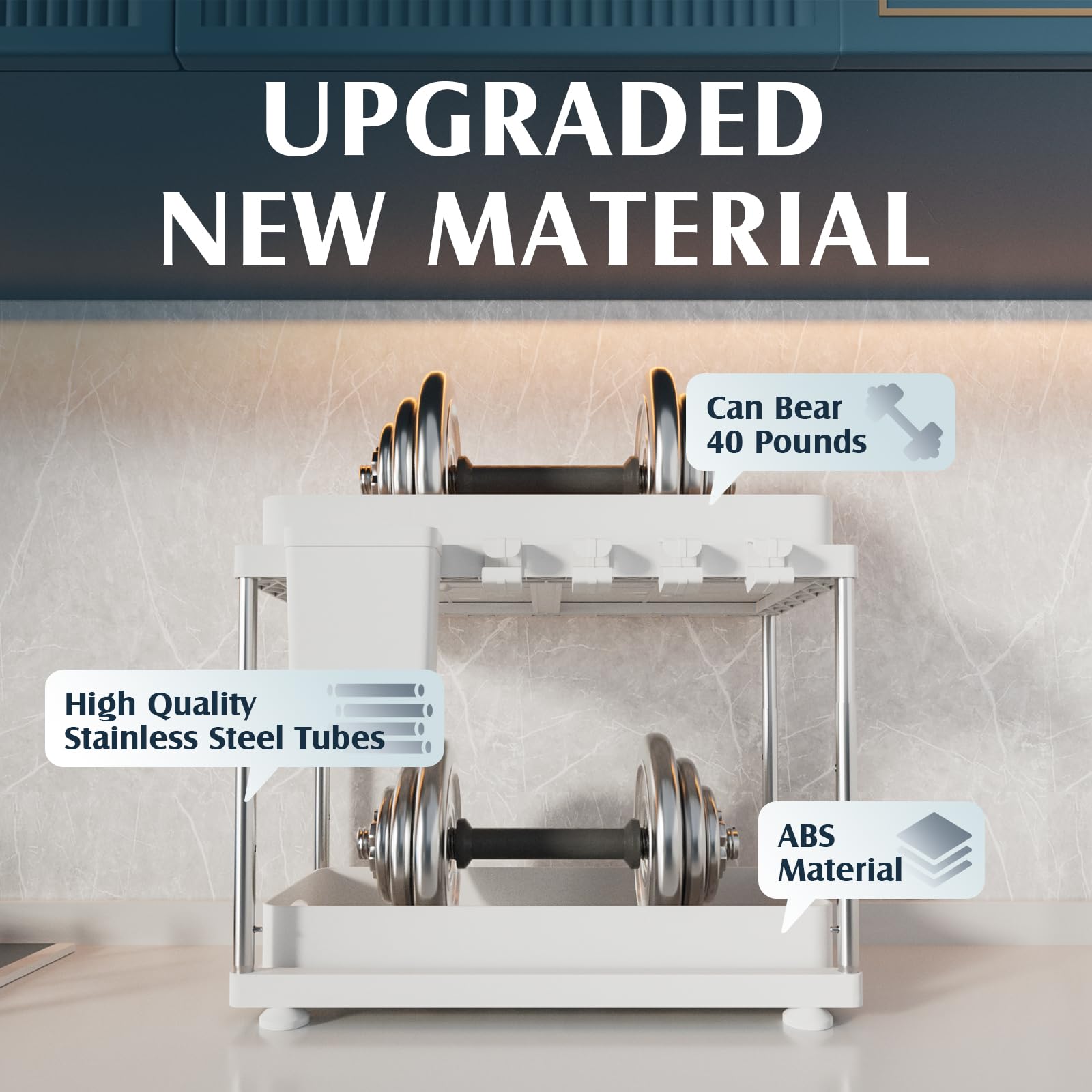 Aoibox LAB1231O44 Pull-Out-Cabinet-Baskets - View #3