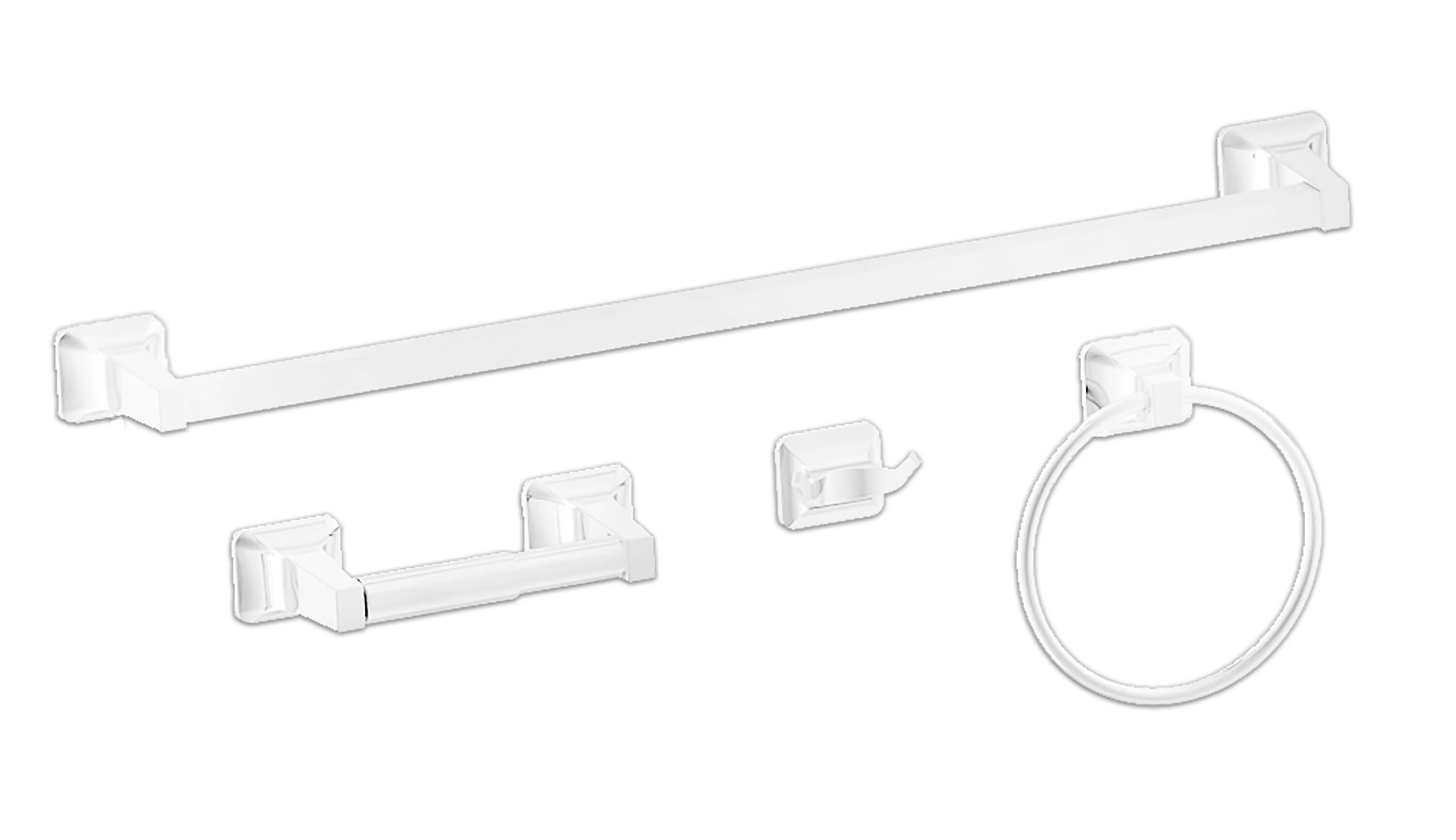 Project Source FSI SRH WHT Robe-Hooks - View #7