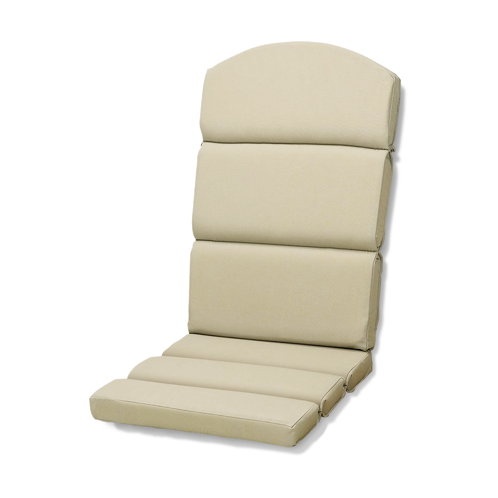 Aoodor - 20.4-in x 20-in Brown High back patio chair cushion