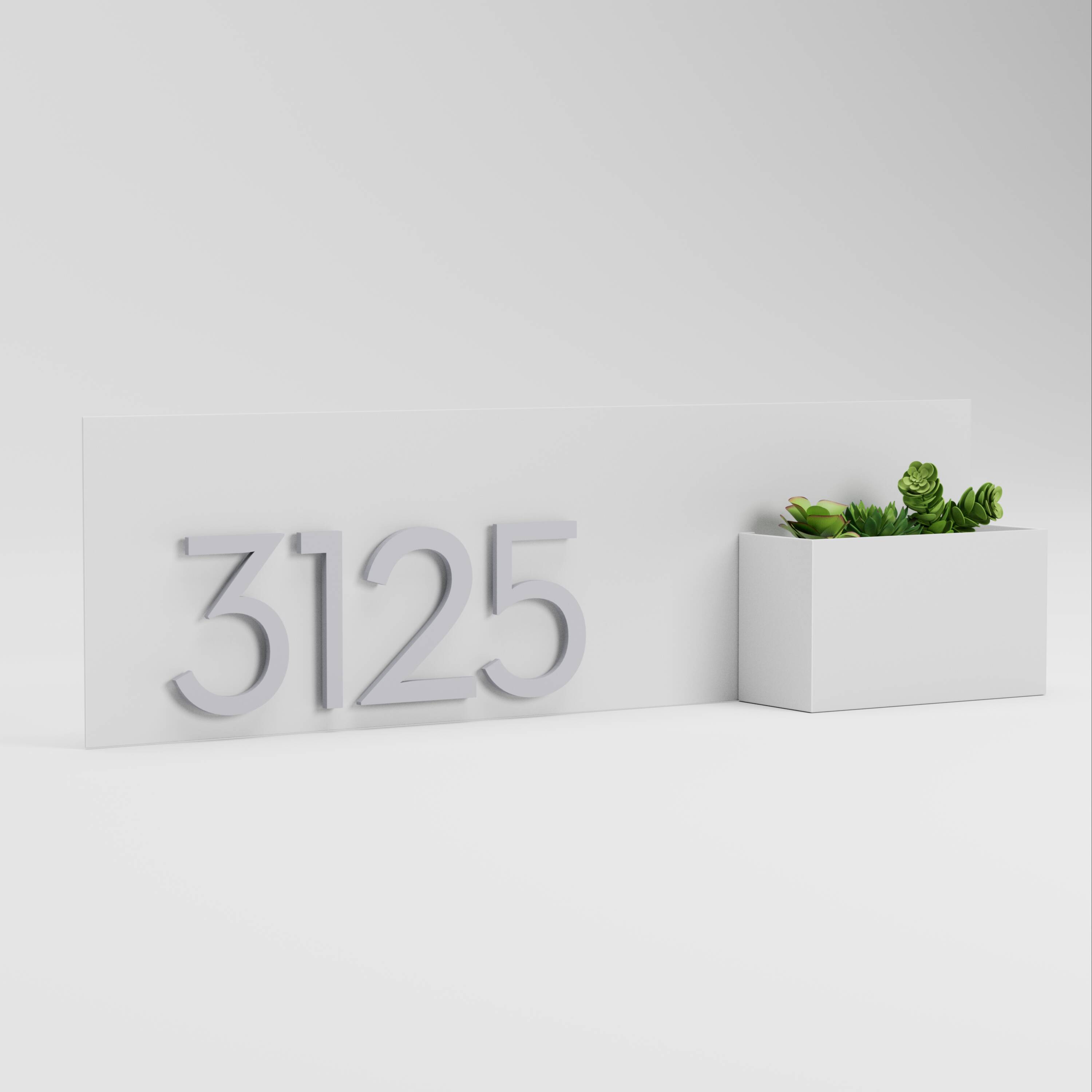 Post & Porch VISTA-WHITE Outdoor-Plaques-Holders - View #3