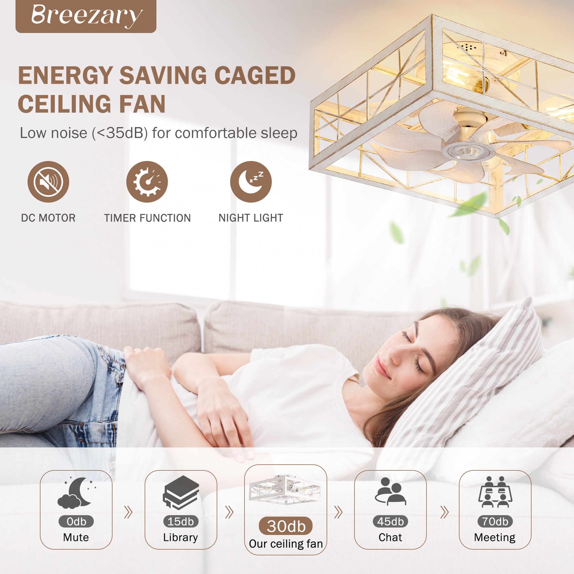 Breezary 35034-WG Ceiling-Fans - View #9