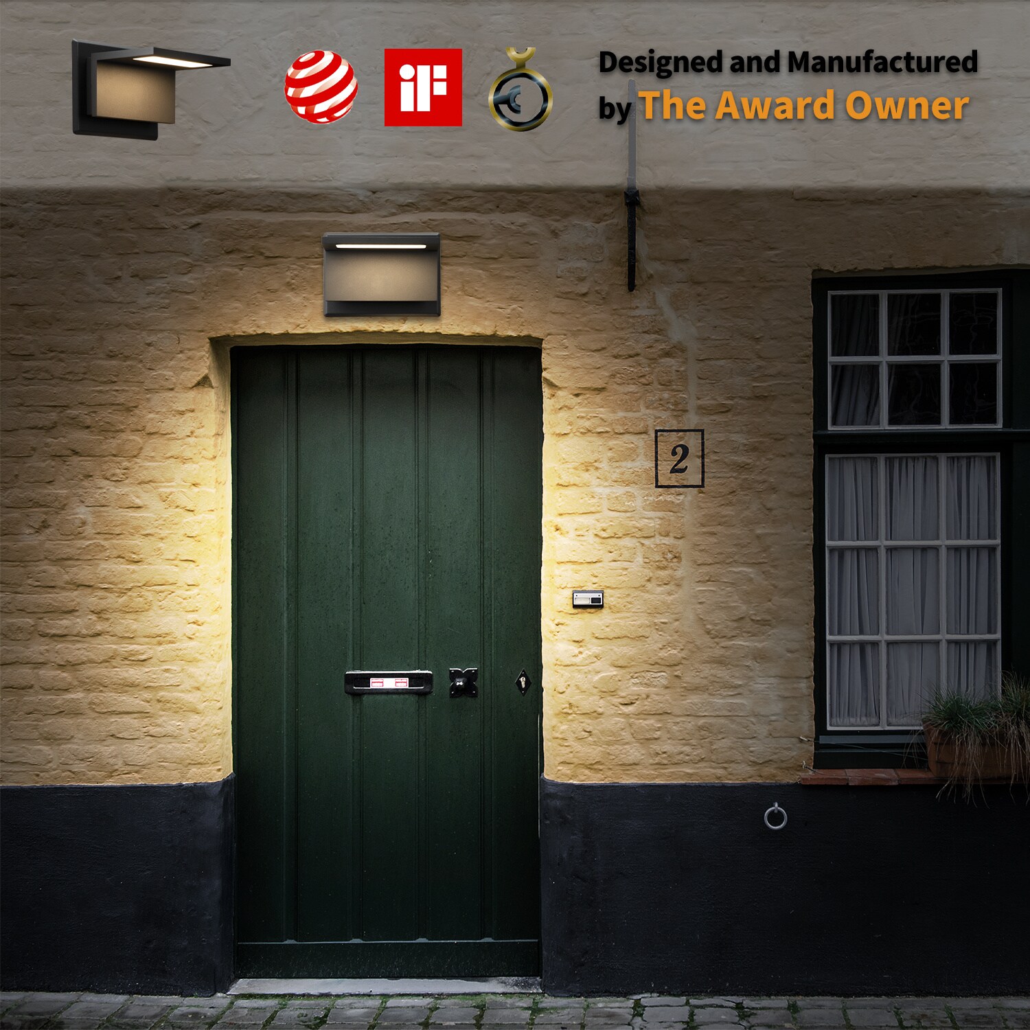 Kahomvis INOW-QPD0-MCG Outdoor-Wall-Lighting - View #7