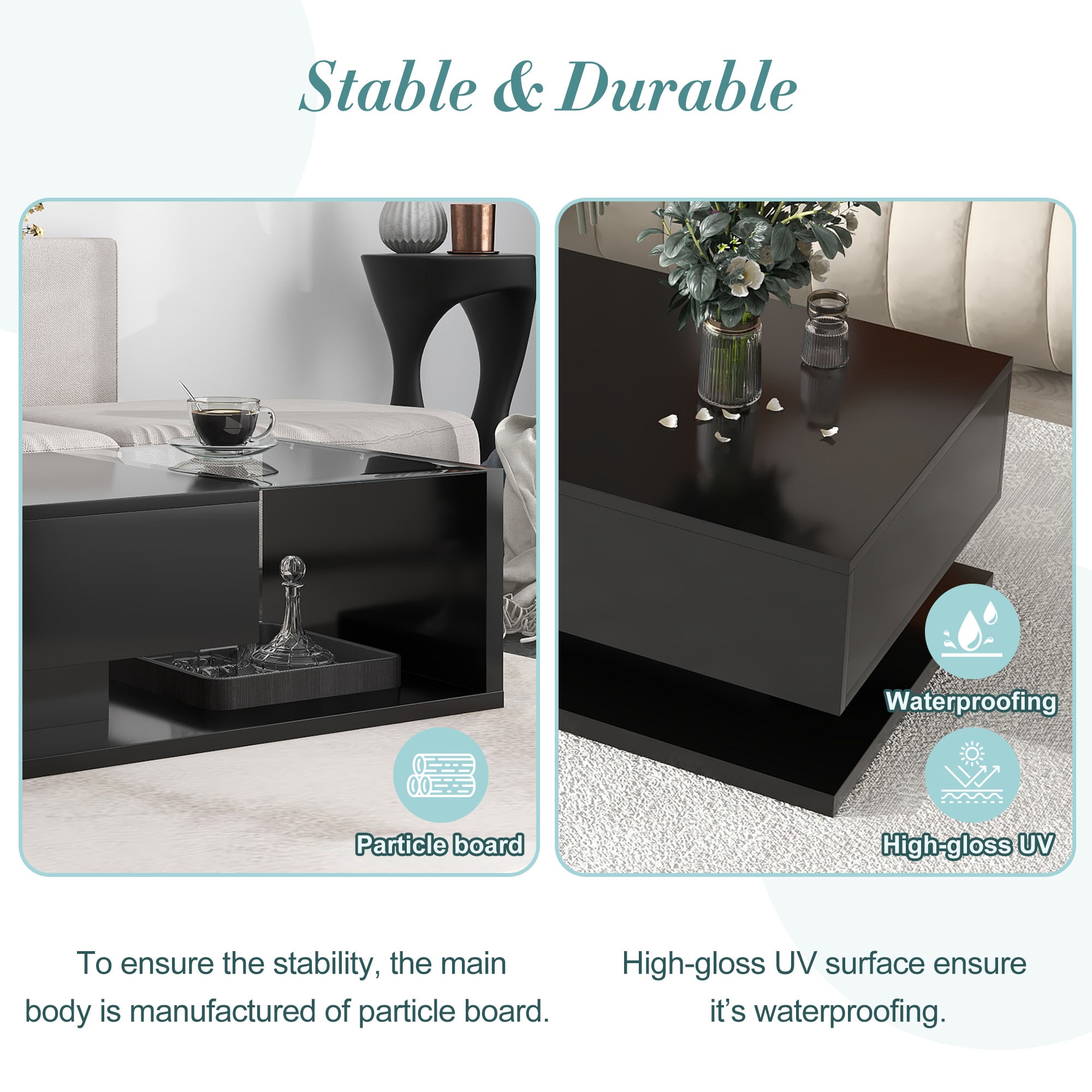 ModernLuxe WF303936AAB Coffee-Tables - View #5