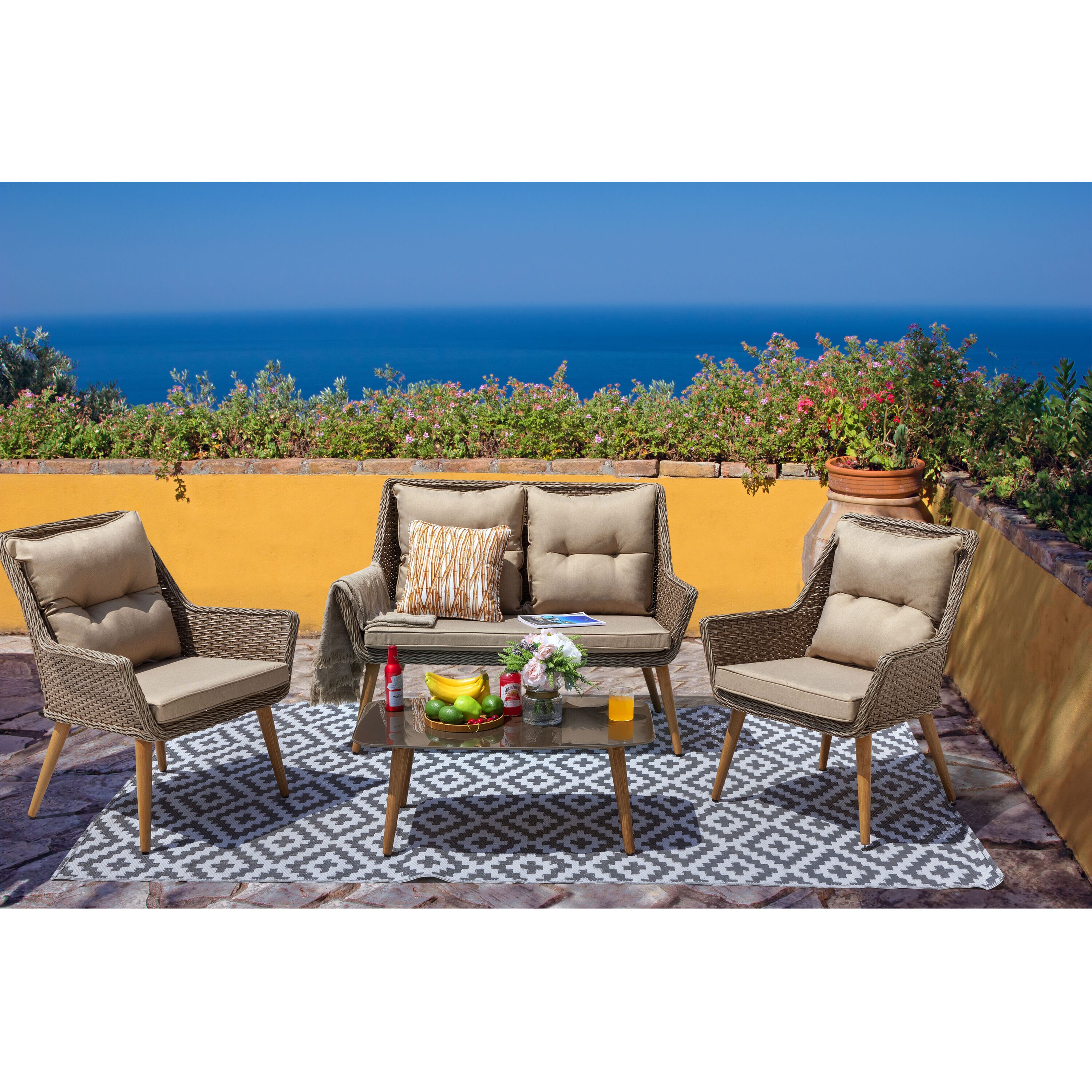 Nuu Garden SWS030-01 Patio-Conversation-Sets - View #2