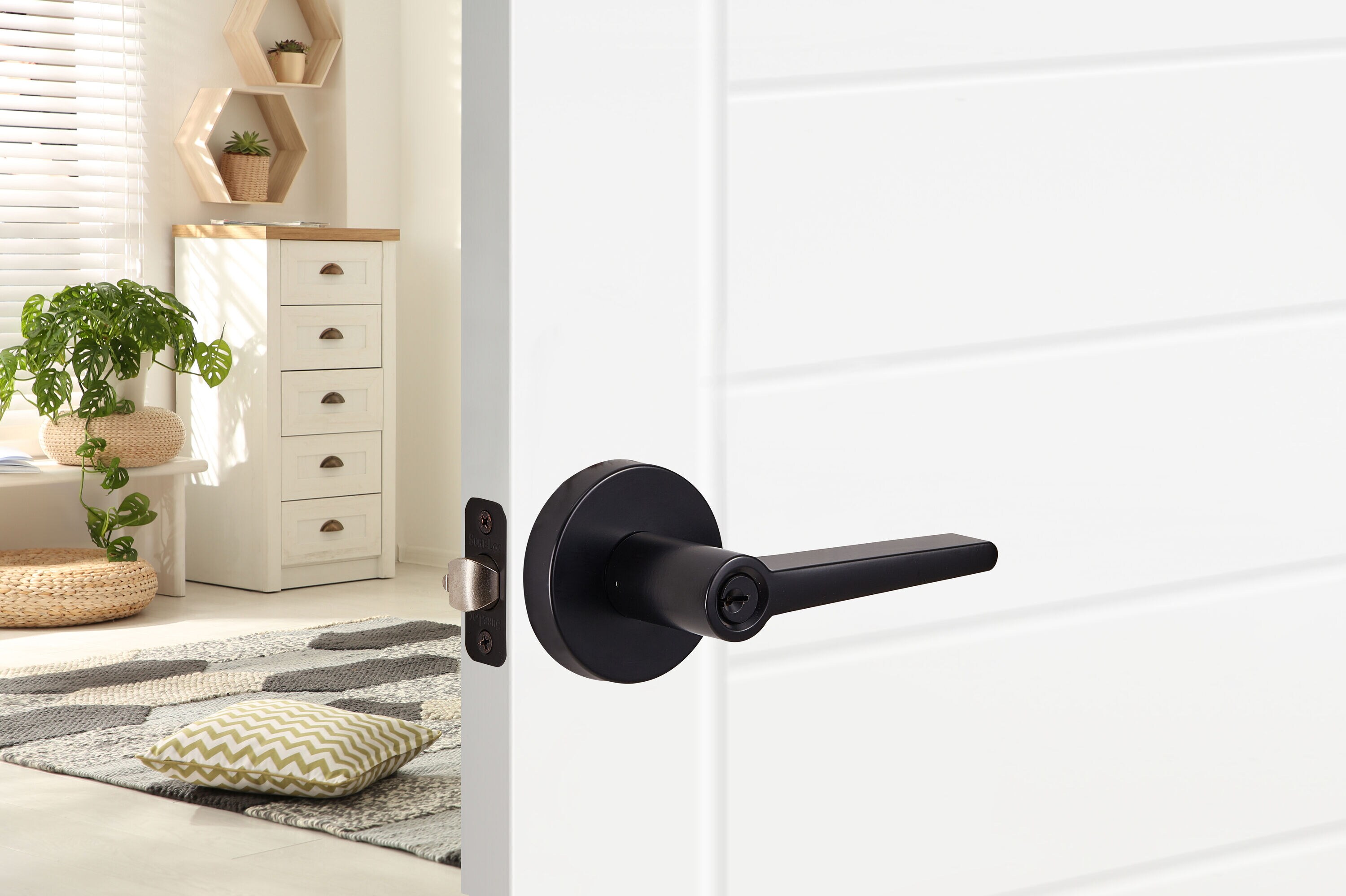 Sure-Loc Hardware BS107-RD FBL Door-Handles - View #3