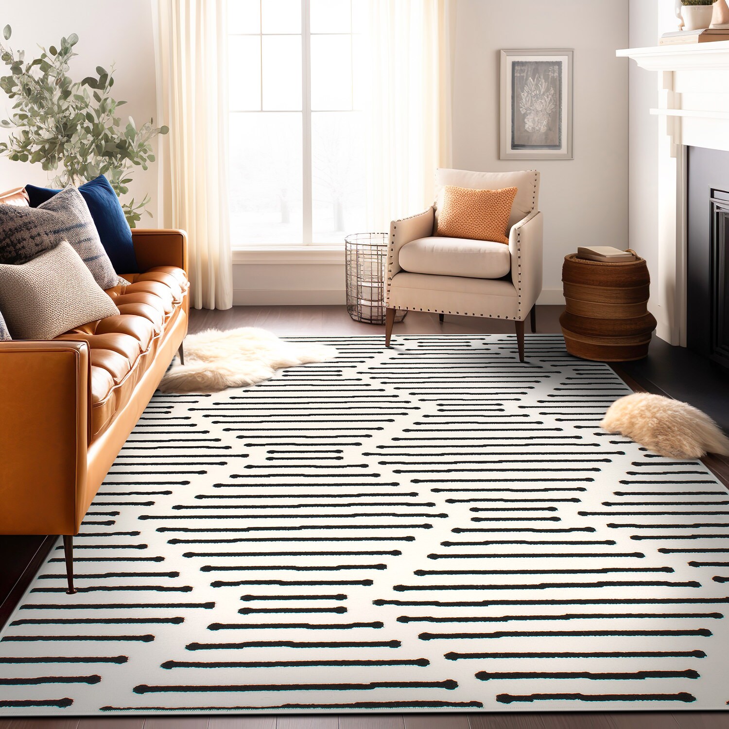 World Rug Gallery 3019CREAM5X7 rugs - View #2