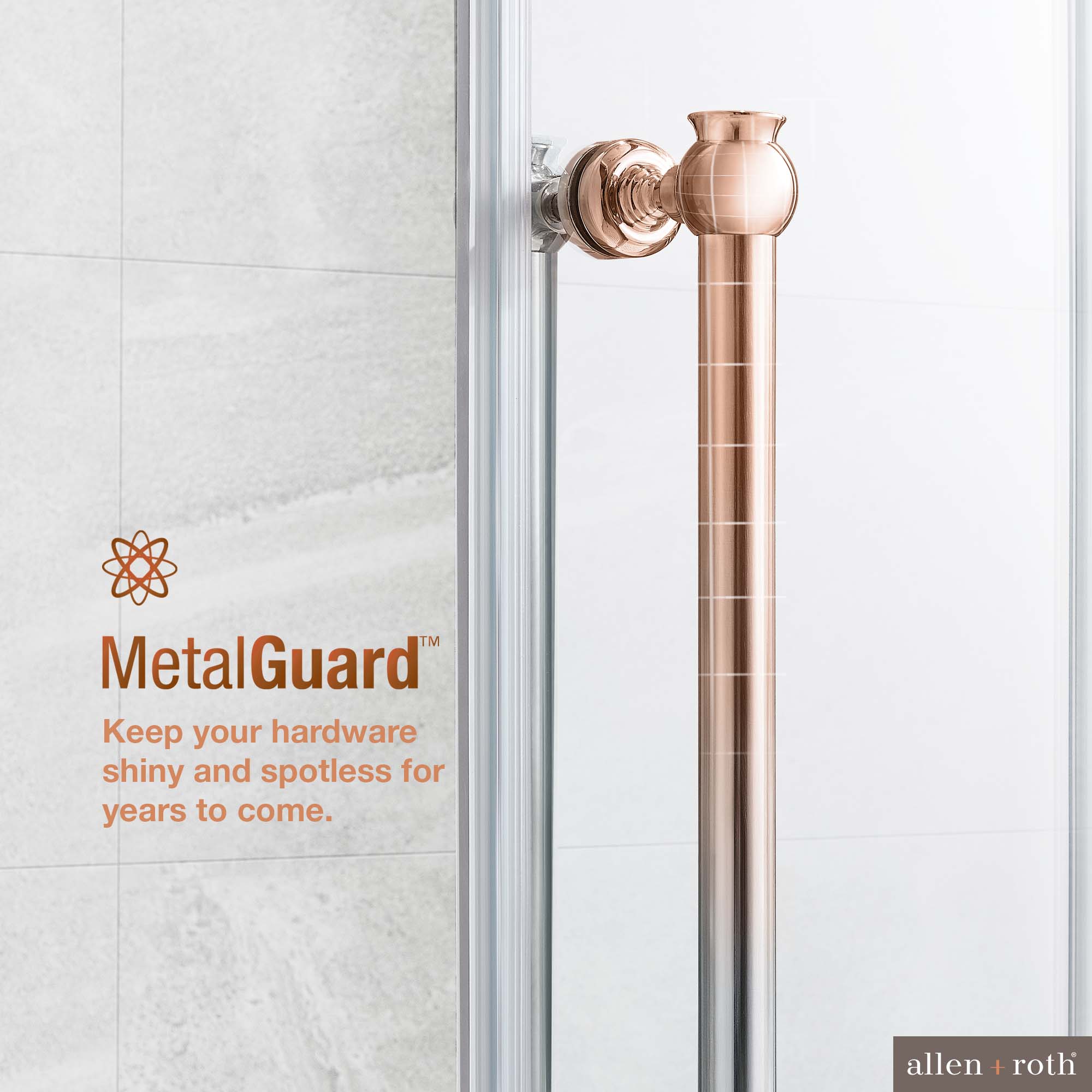 allen + roth ELLUM-SC-60GP-CH Shower-Doors - View #8