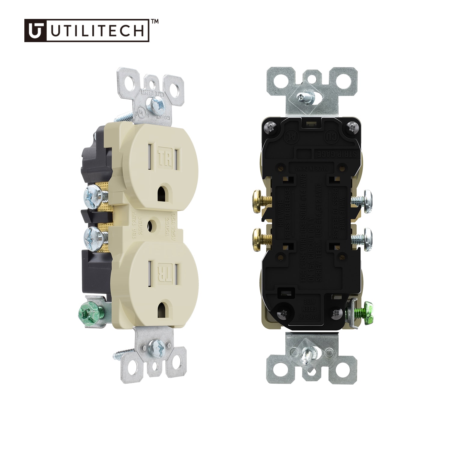 Utilitech 2005A-LA10 receptacles - View #2
