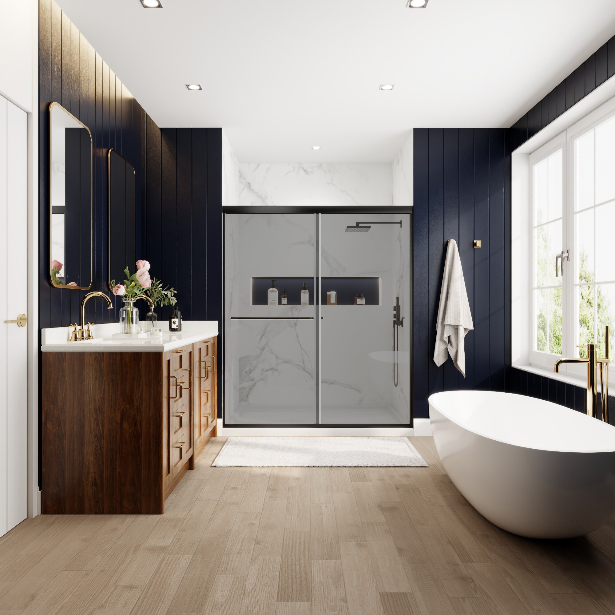 AAZJ JDZ-234AAA Shower-Doors - View #3