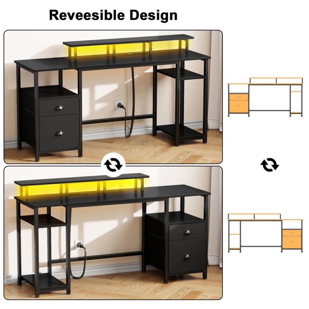 Furologee CD-011V1-CL-61-1-B desks - View #6
