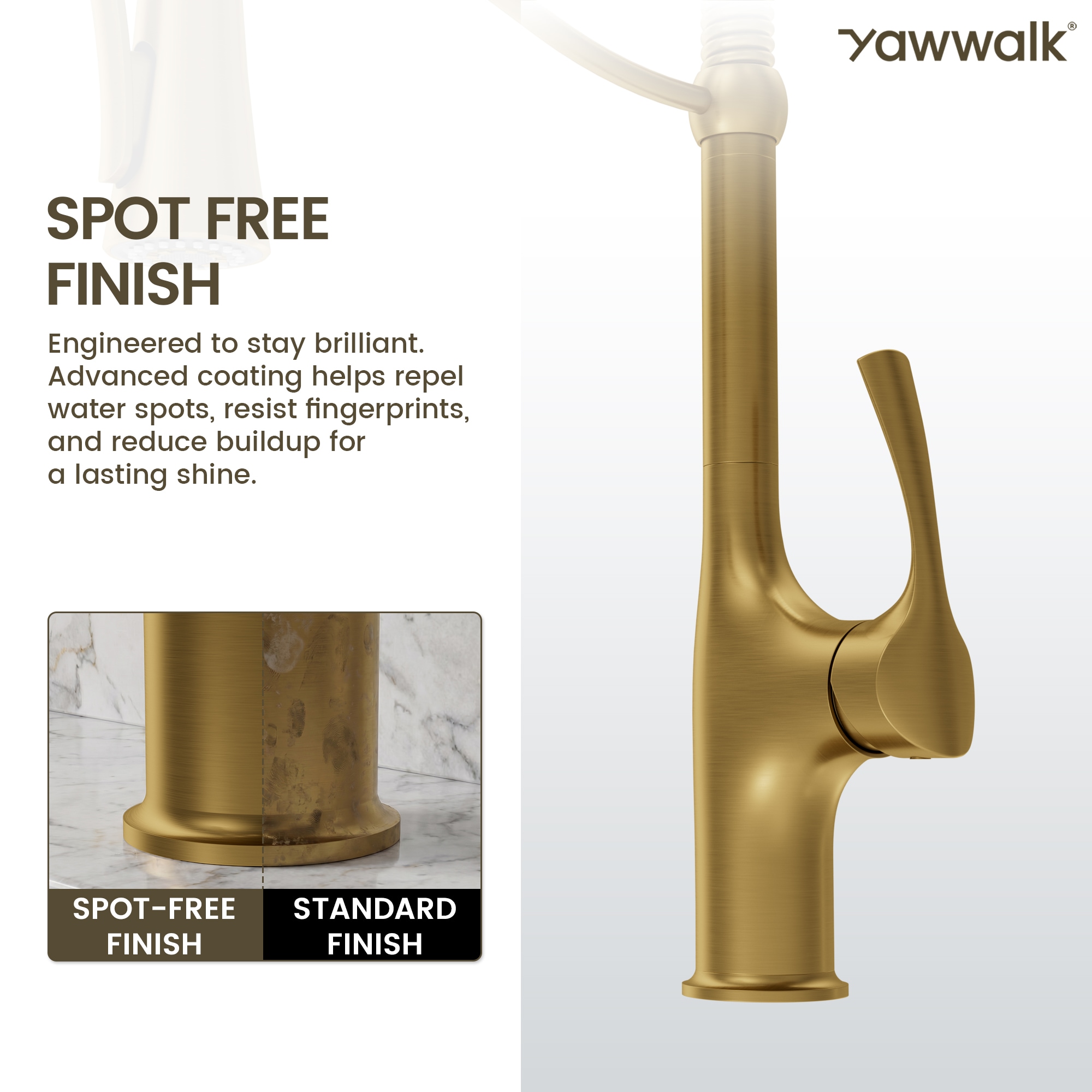 YAWWALK Y13W43K-BG-1 Kitchen-Faucets - View #5