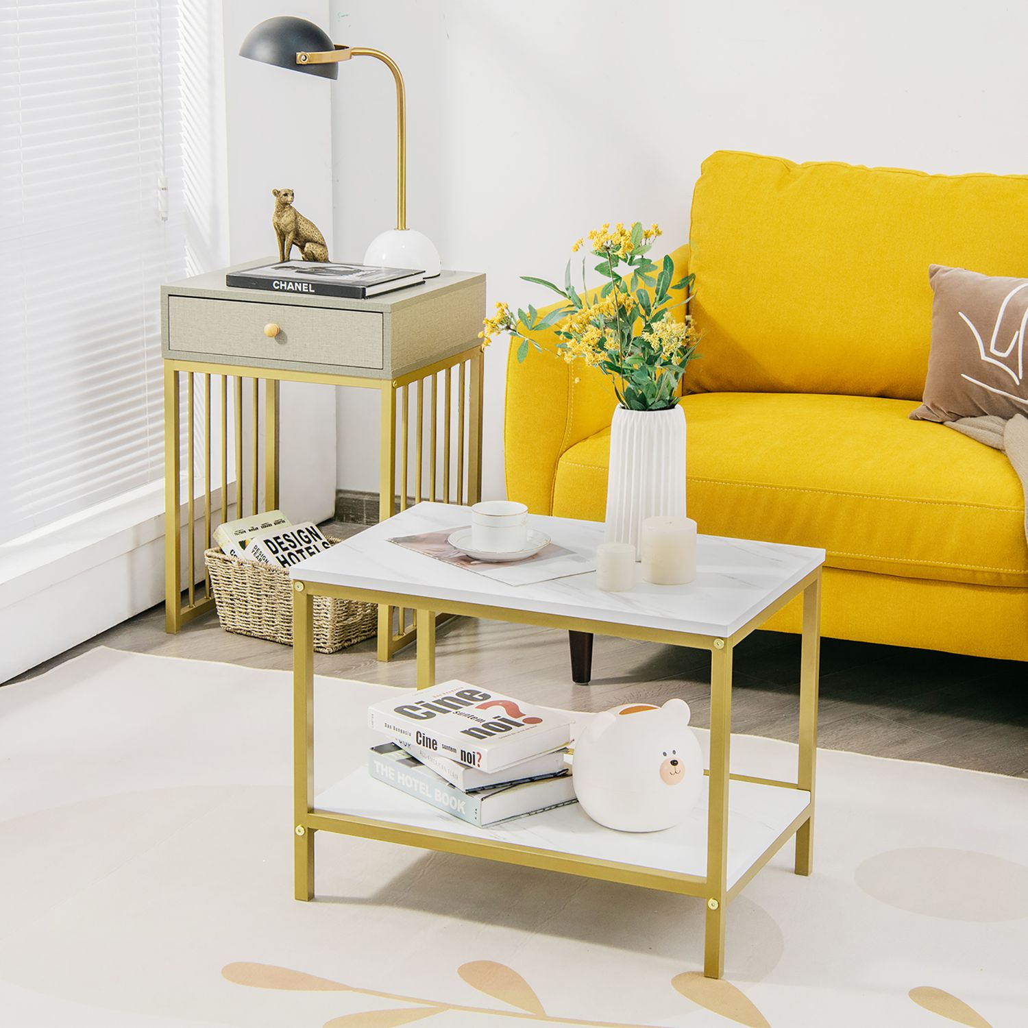 Costway CSHY003373 Coffee-Tables - View #5