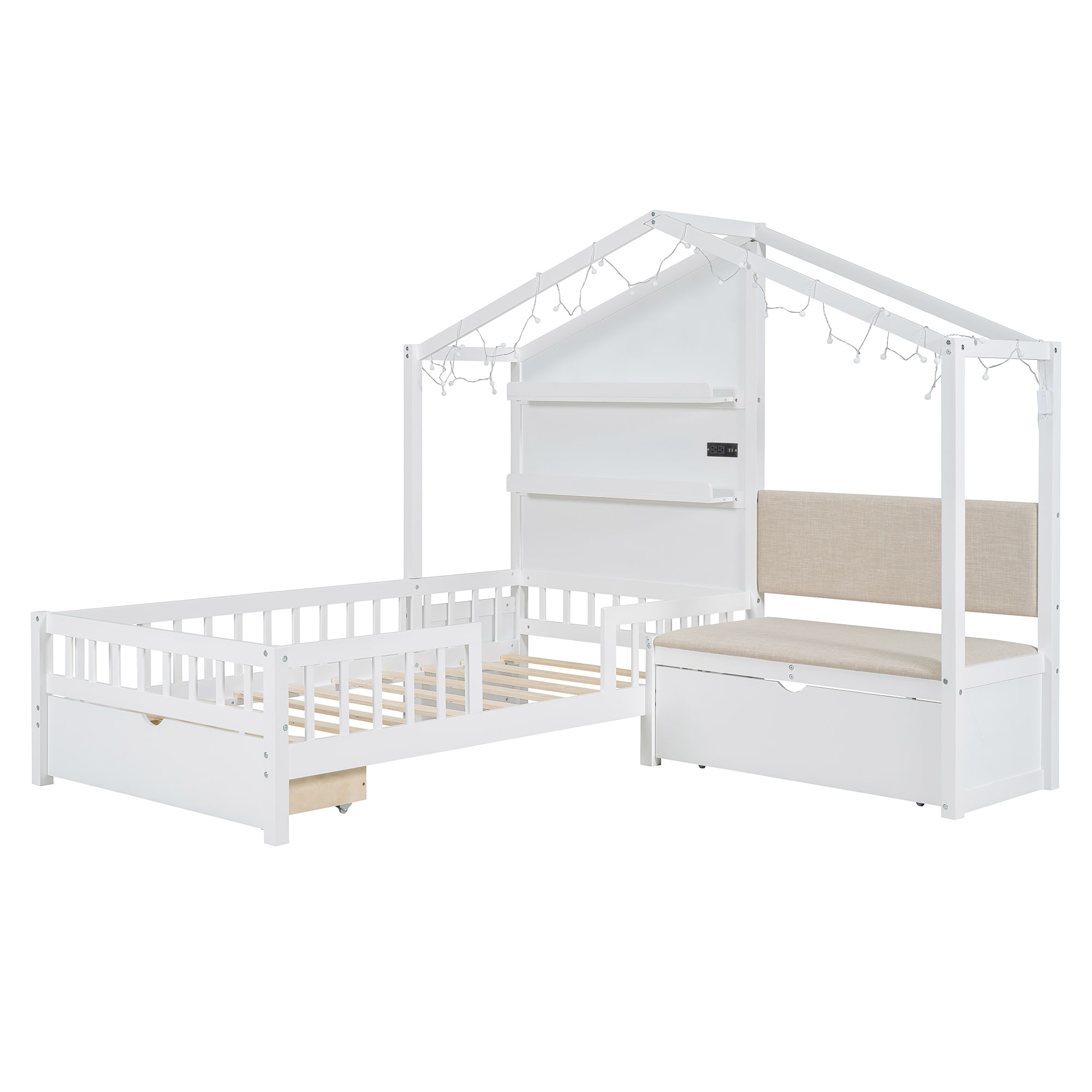 ModernLuxe LP000521AAK-1 Sofas-Loveseats - View #7