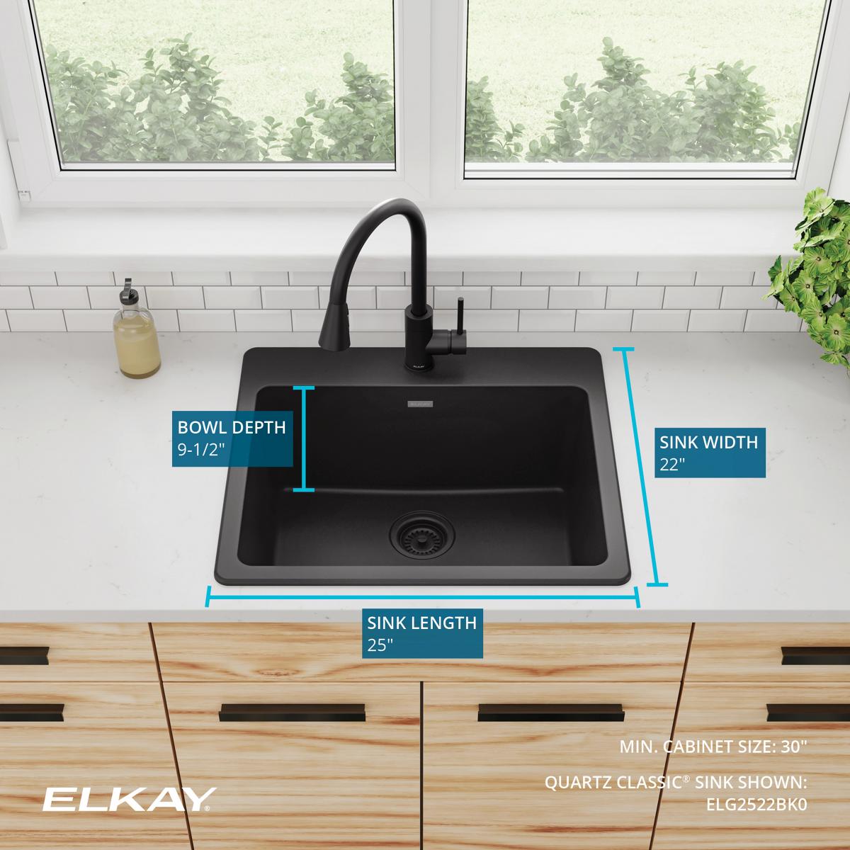 Elkay ELG2522BK0 Kitchen-Sinks - View #4