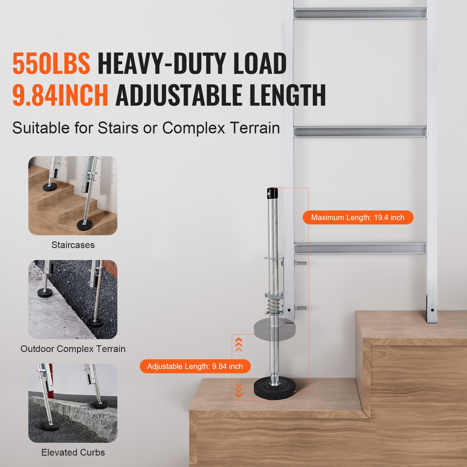 VEVOR SCTZFZDPJYJG06085V0 Step-Ladders - View #3