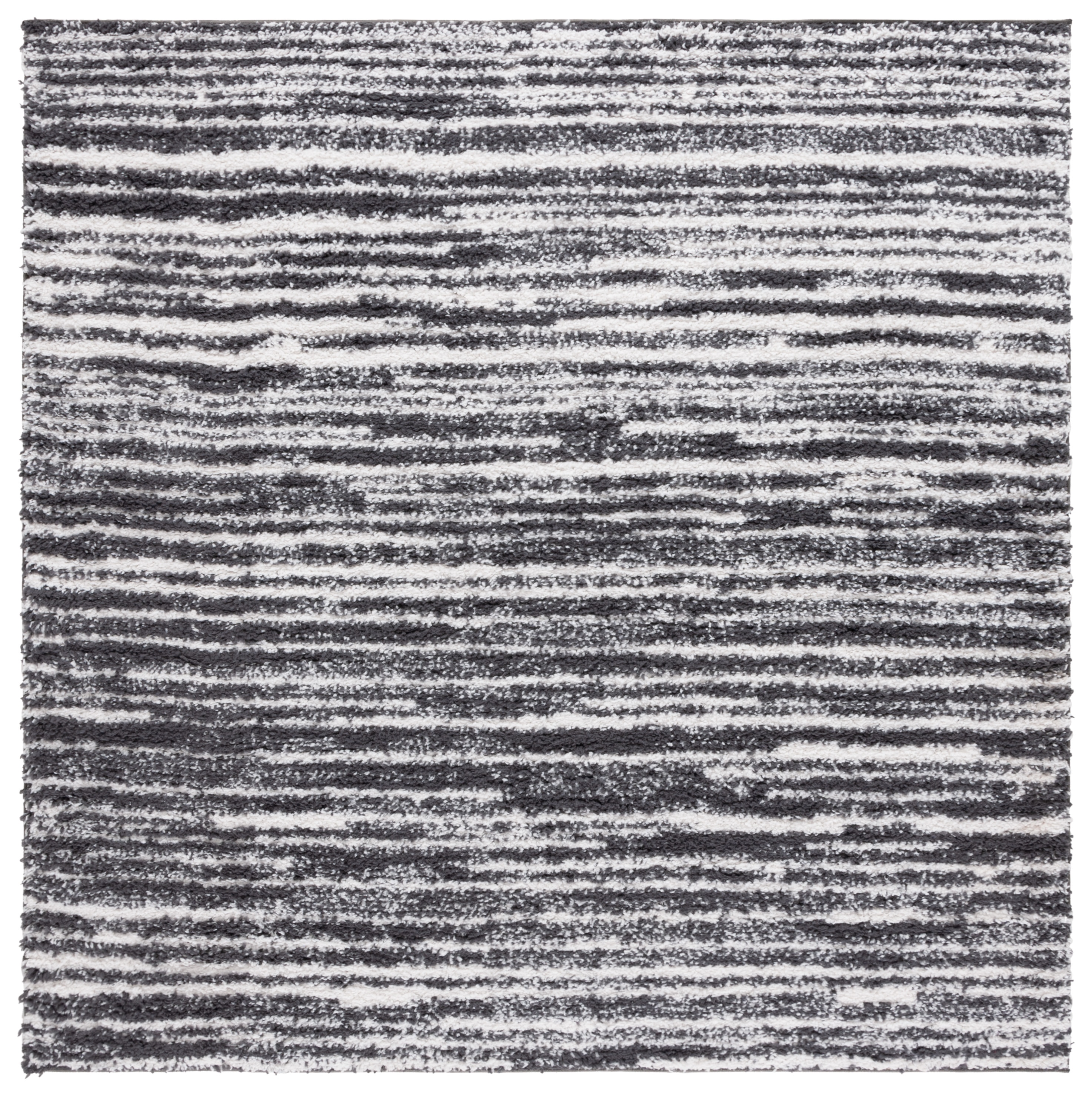 Rumi Shag 110H Charcoal/Ivory 7 X 7 Area Rug