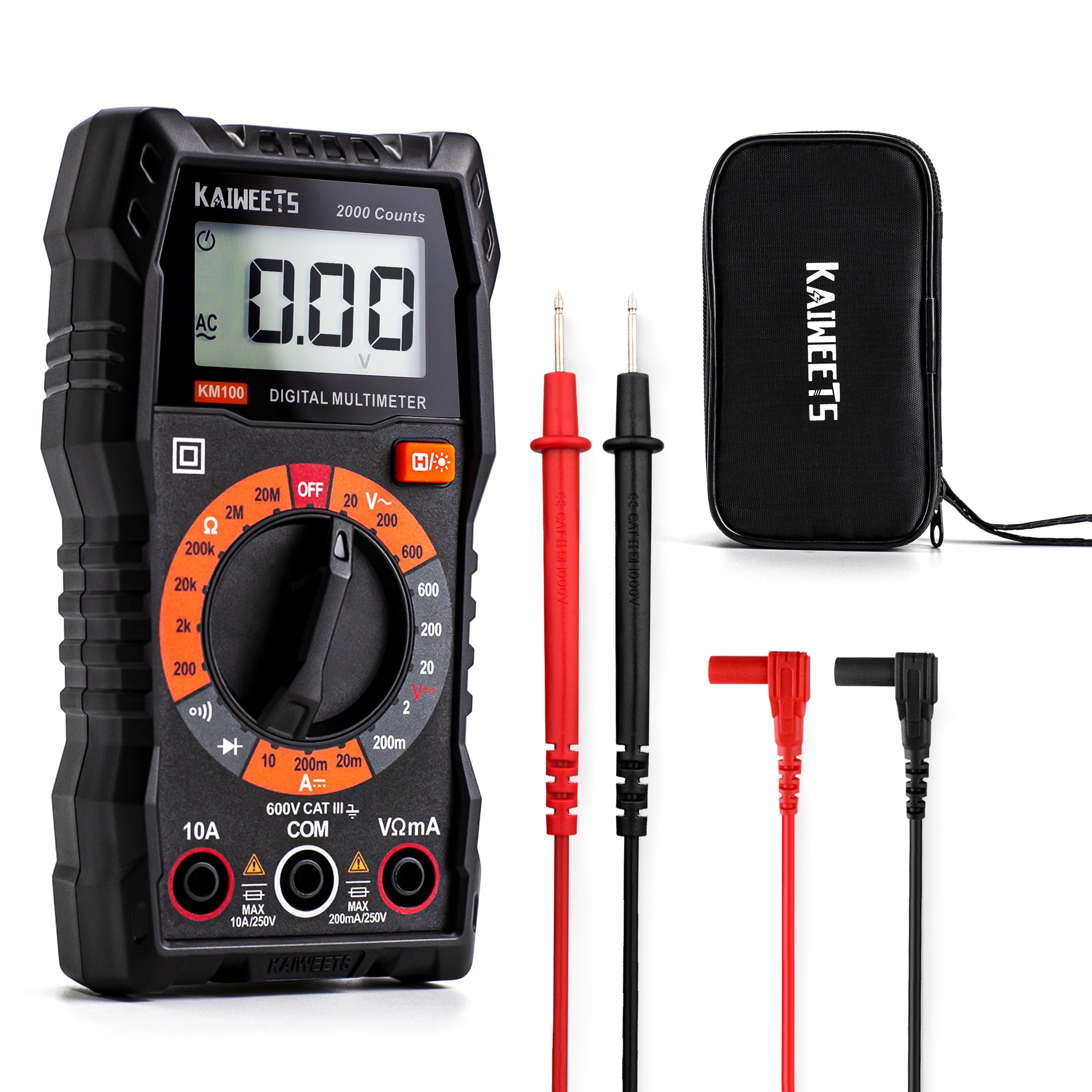 KAIWEETS KM100 multimeters - View #3