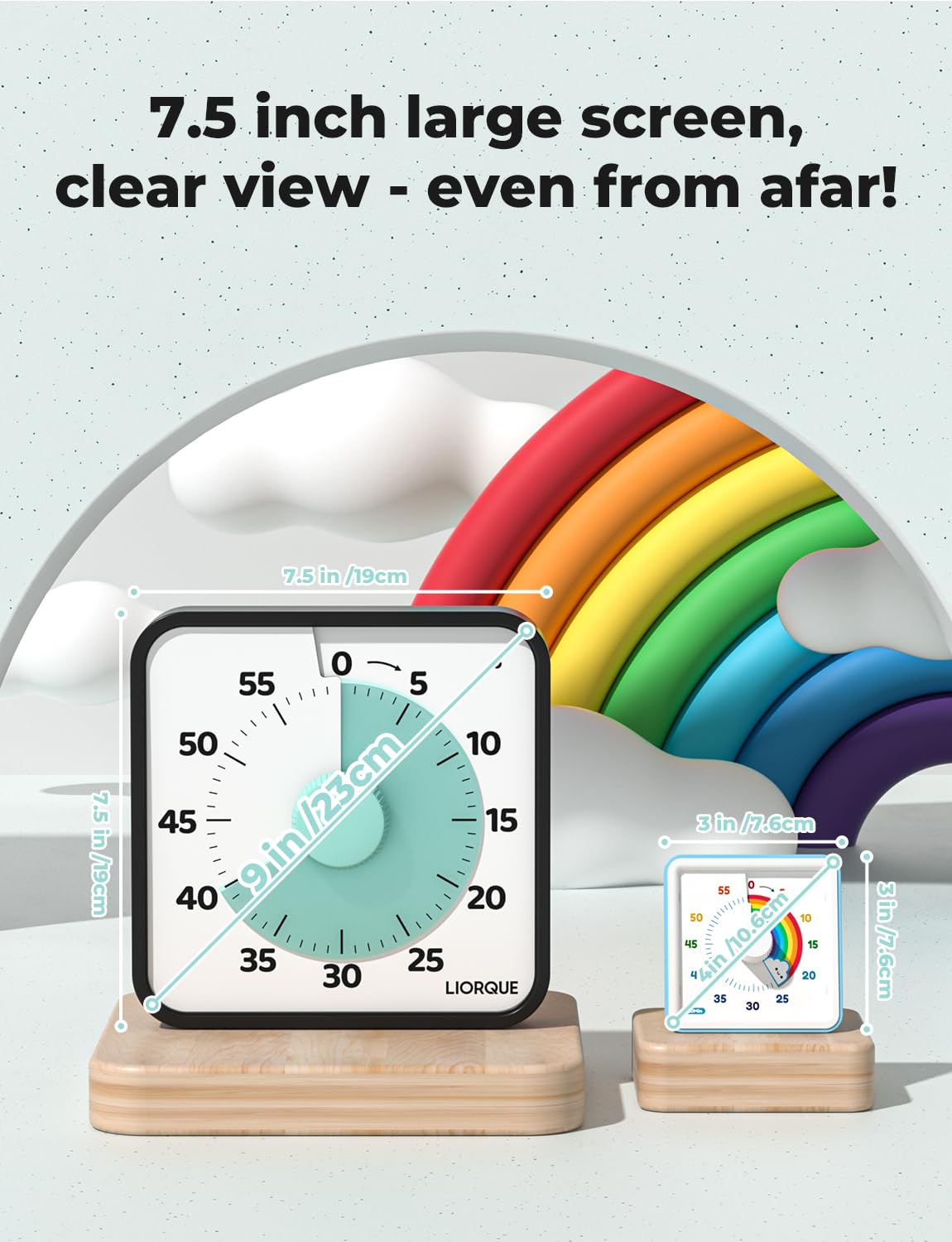 Phewnyzo LPW0821W1140 Indoor-Outdoor-Clocks - View #3