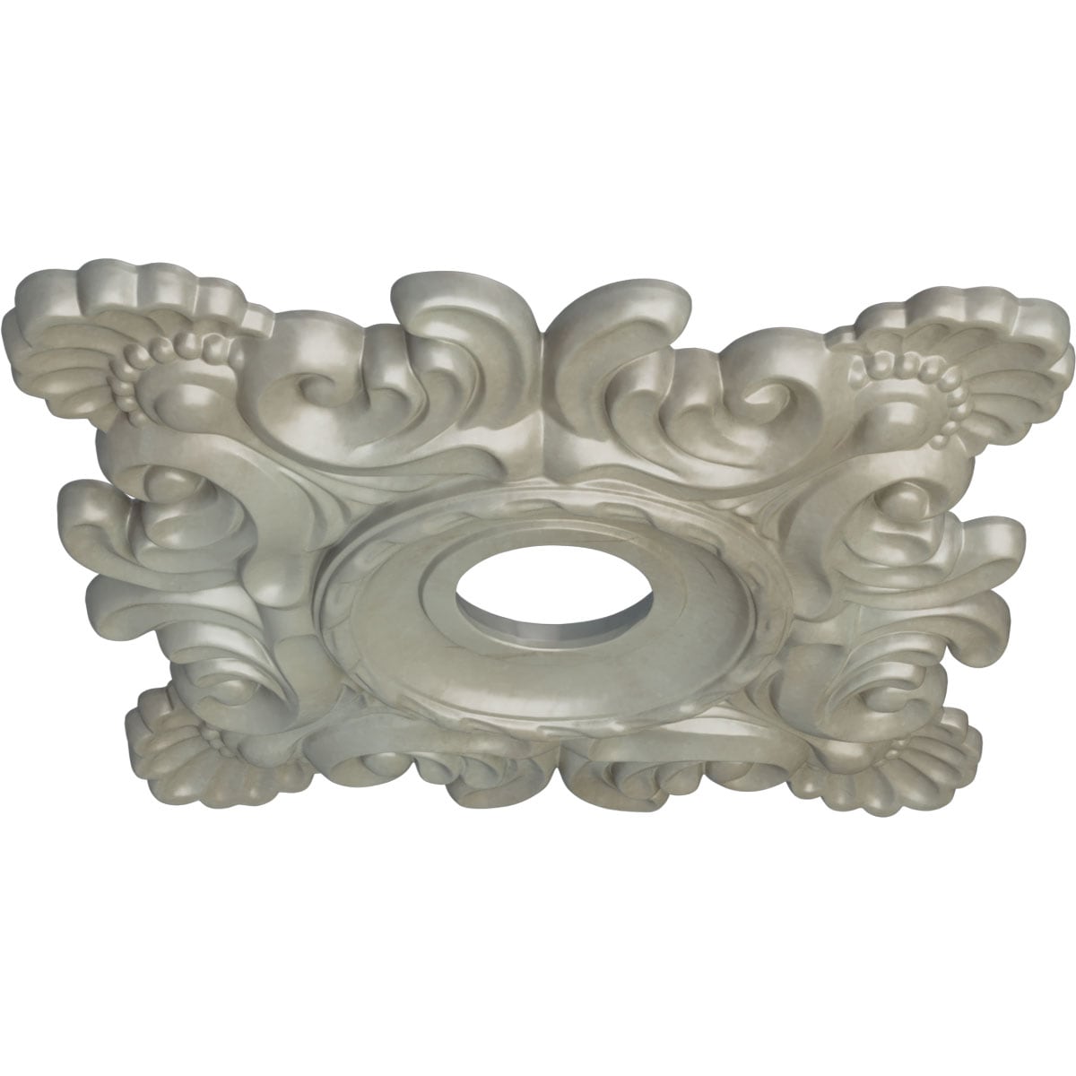 Ekena Millwork CM18CRFLS Ceiling-Medallions - View #2