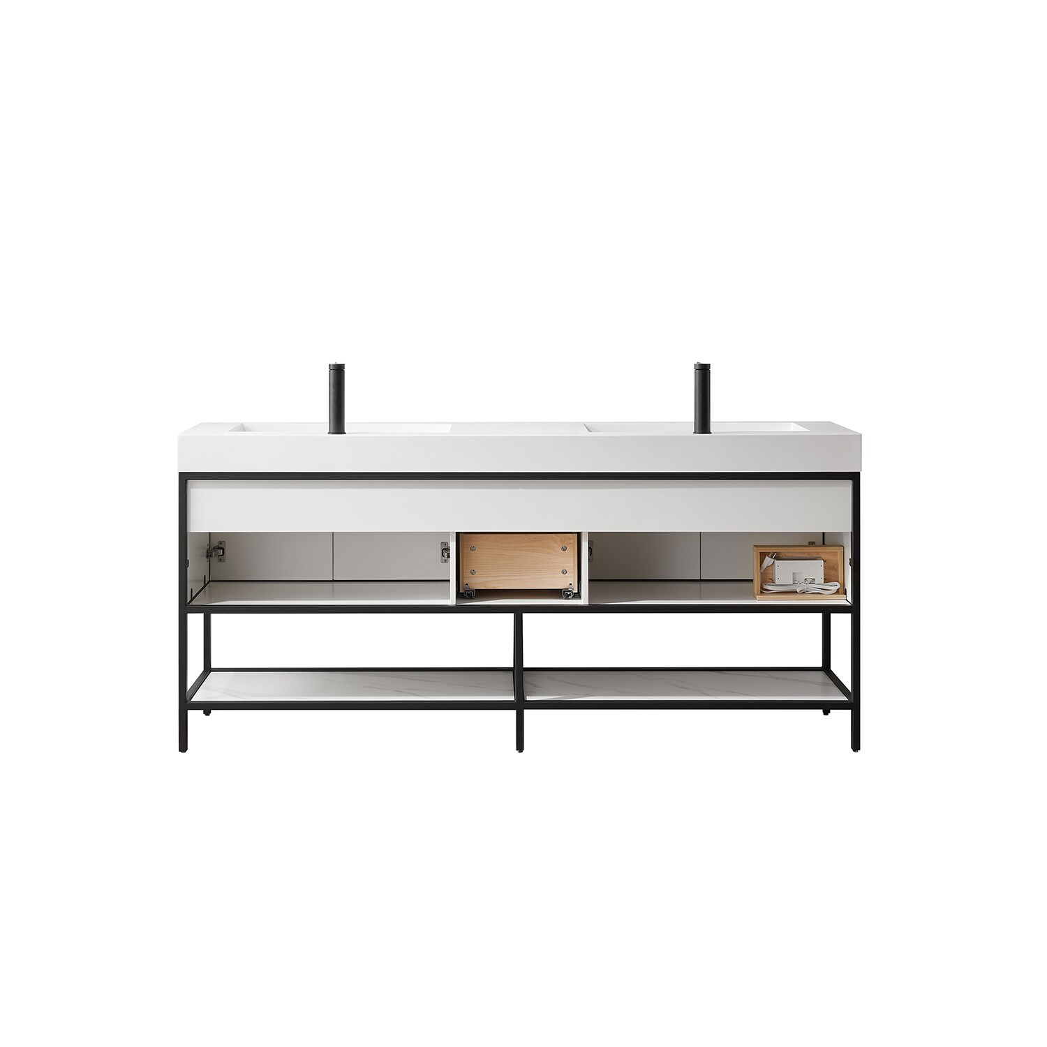 Vinnova 705272-WH-WH-NM Bath-Vanity-Combo - View #11