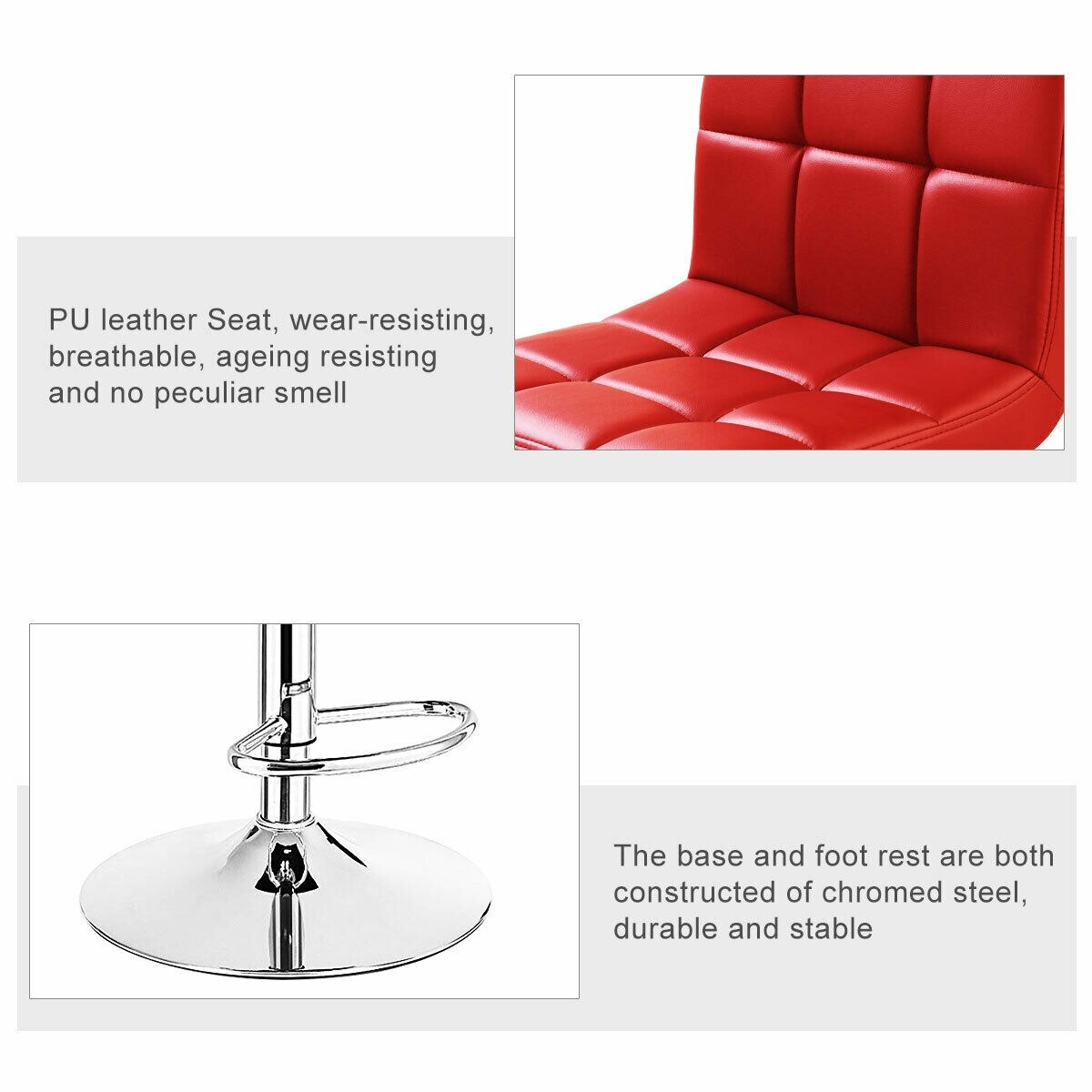 Slickblue D-CO-ER90656WH stools - View #7