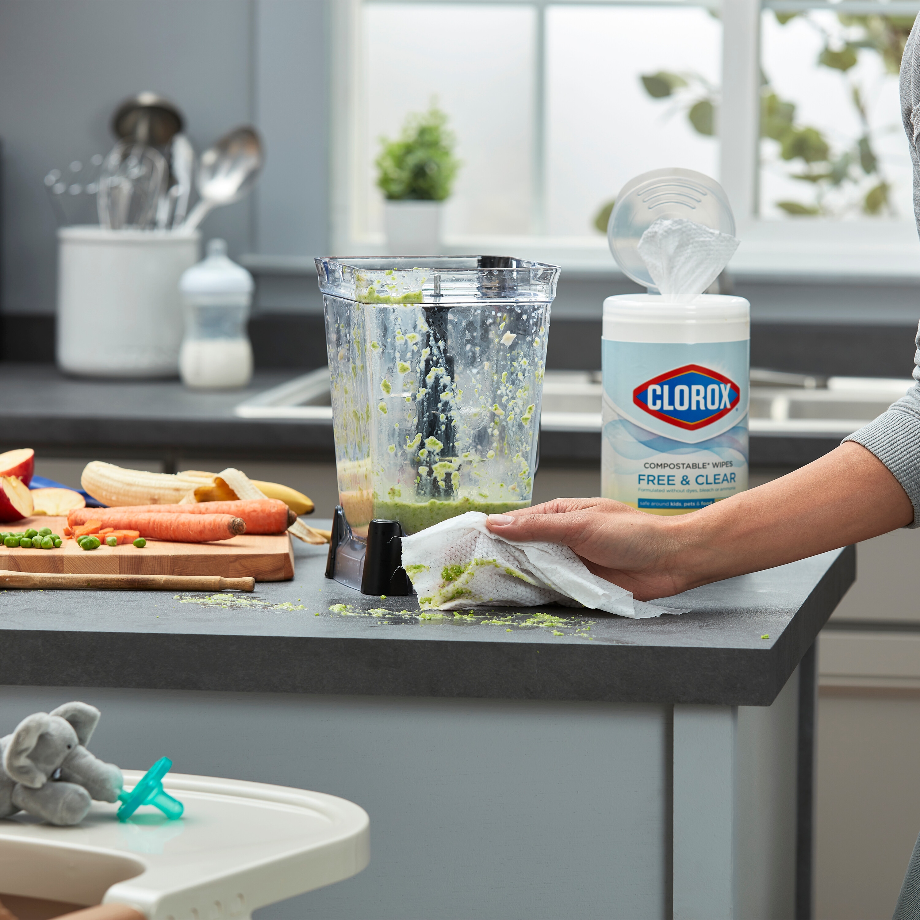 Clorox shop compostable wipes