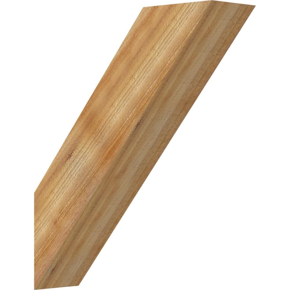 Ekena Millwork BRC06X22X26TRA00RWR 6-in x 22-in x 26-in Western Red Cedar Unfinished Wood Traditional rough sawn