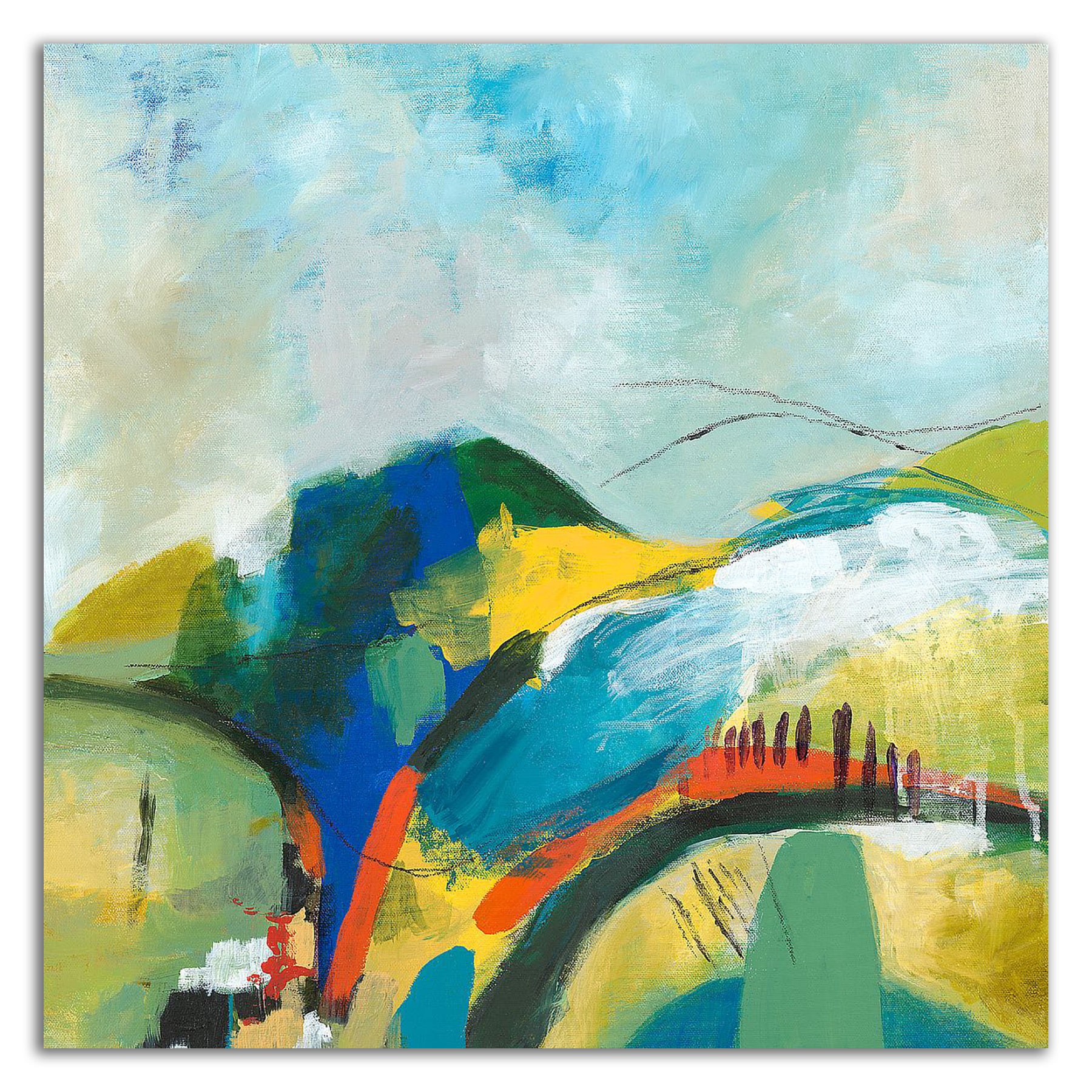 Tangletown Fine Art 8W913DC-2424 Wall-Art - View #3