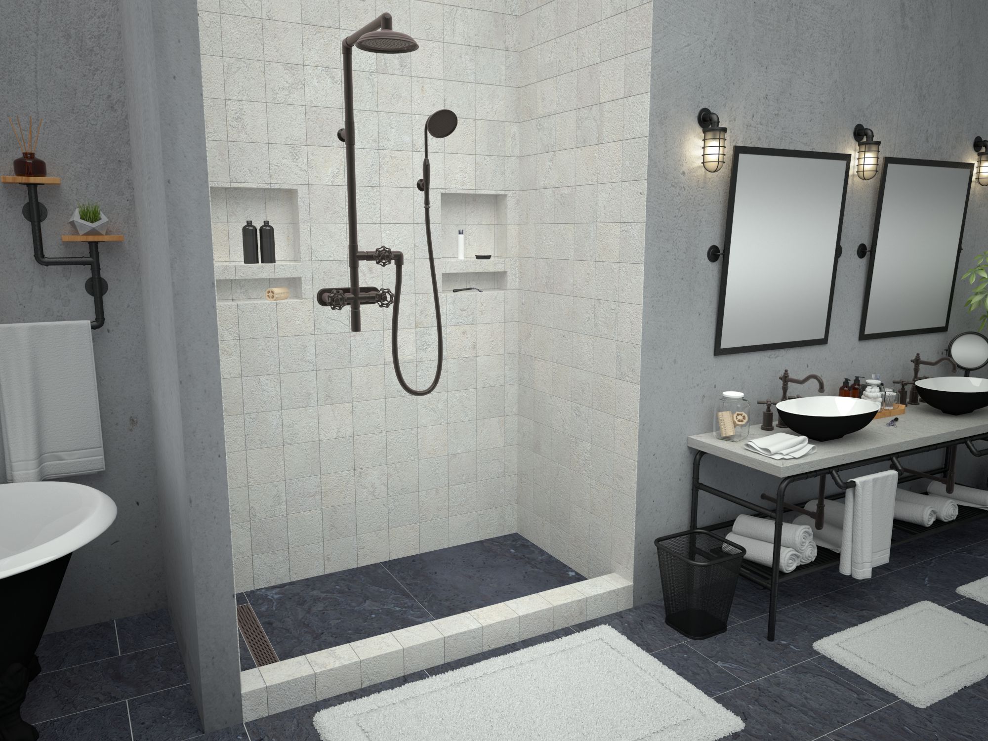 Tile Redi RT3054LPVCOB Shower-Floors - View #4