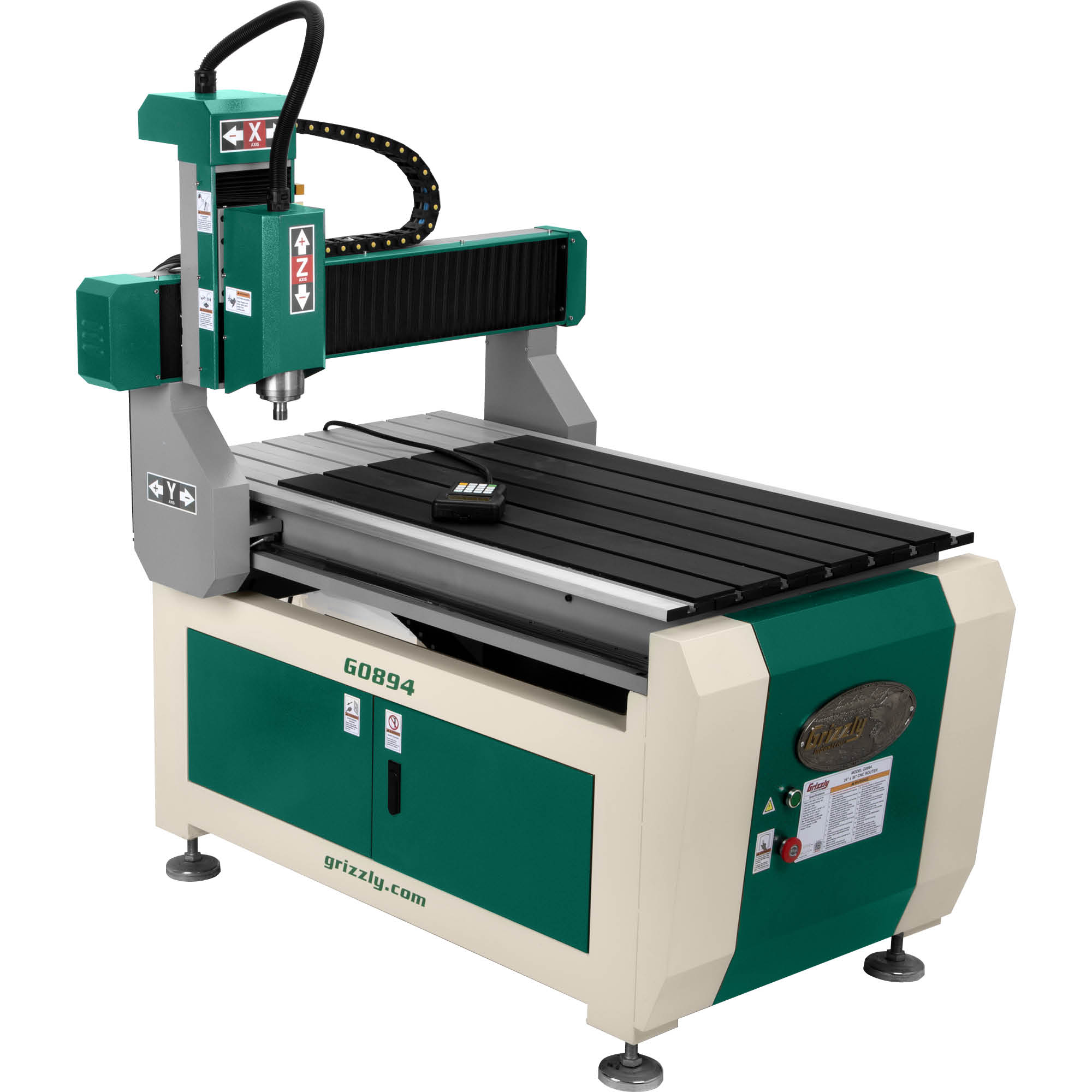 Grizzly G0894 16-Amp 3-HP Router with Table