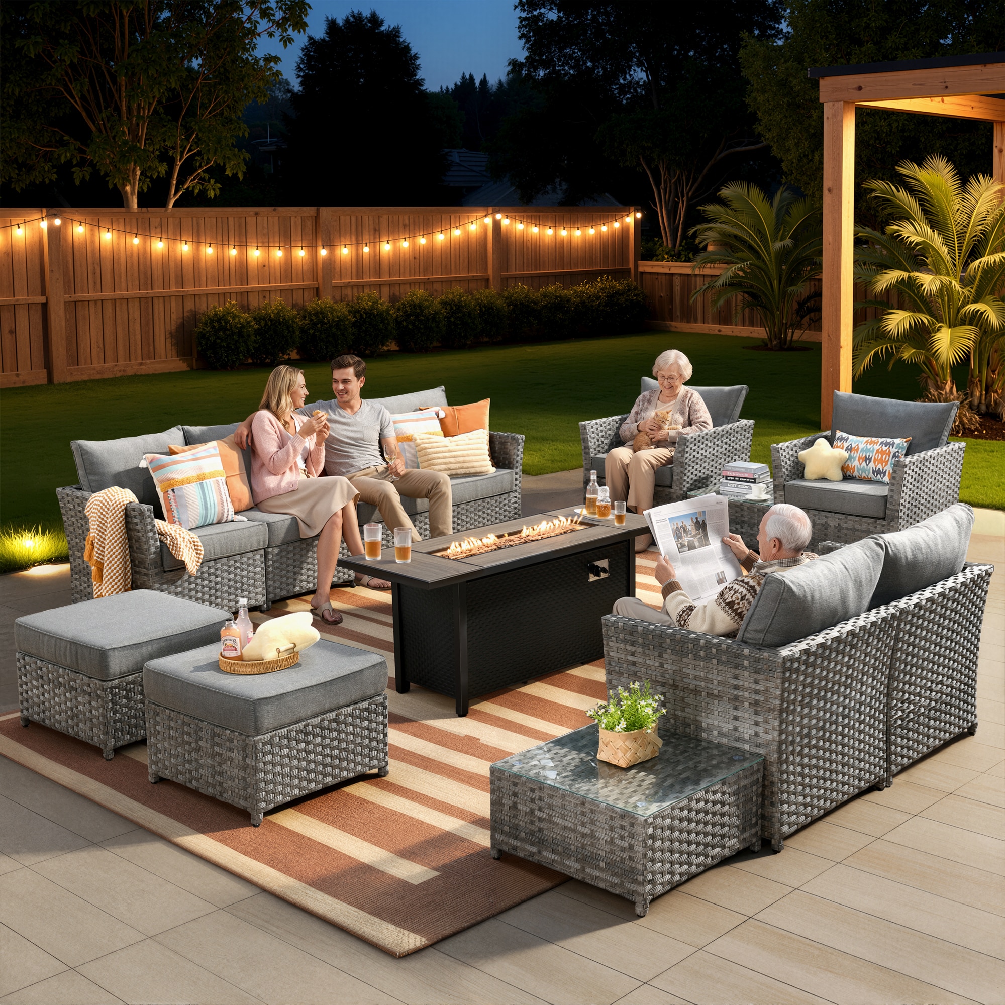 Pouuin SCFPBRS2012 Patio-Sofas-Daybeds - View #2
