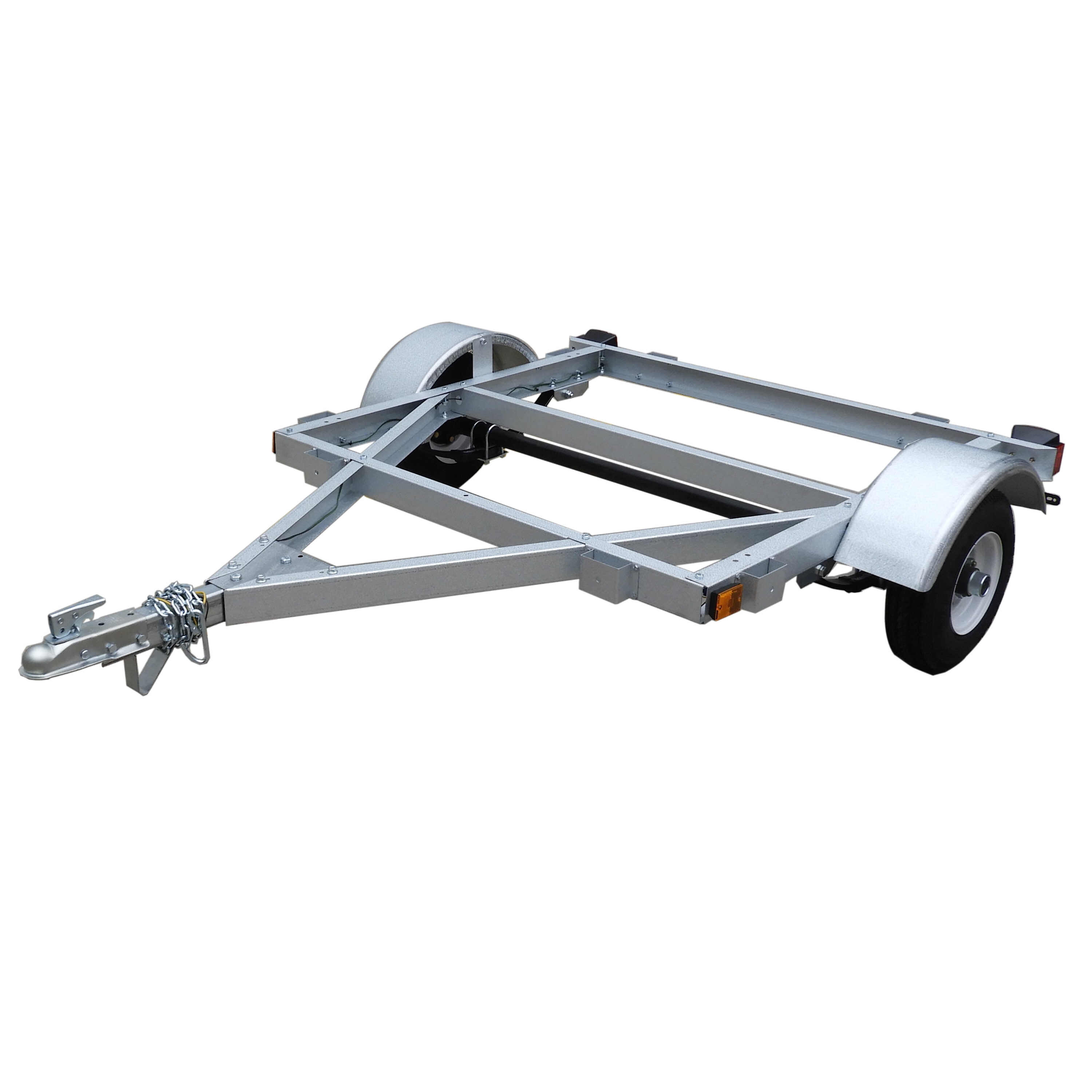 Carry-On Trailer 4-ft x 5-ft Steel Mesh Utility Trailer (1750-lb