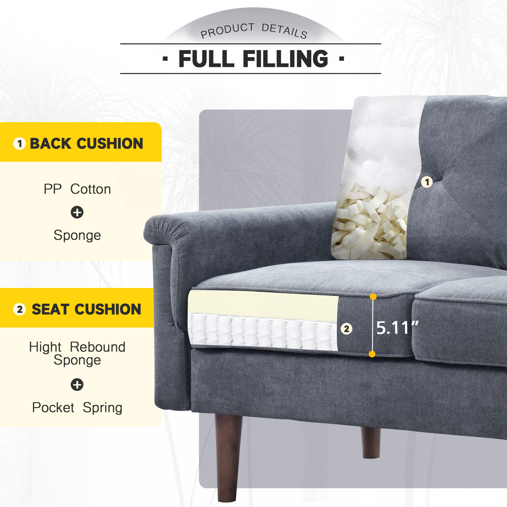 Ovios ONOP500 Sofas-Loveseats - View #3