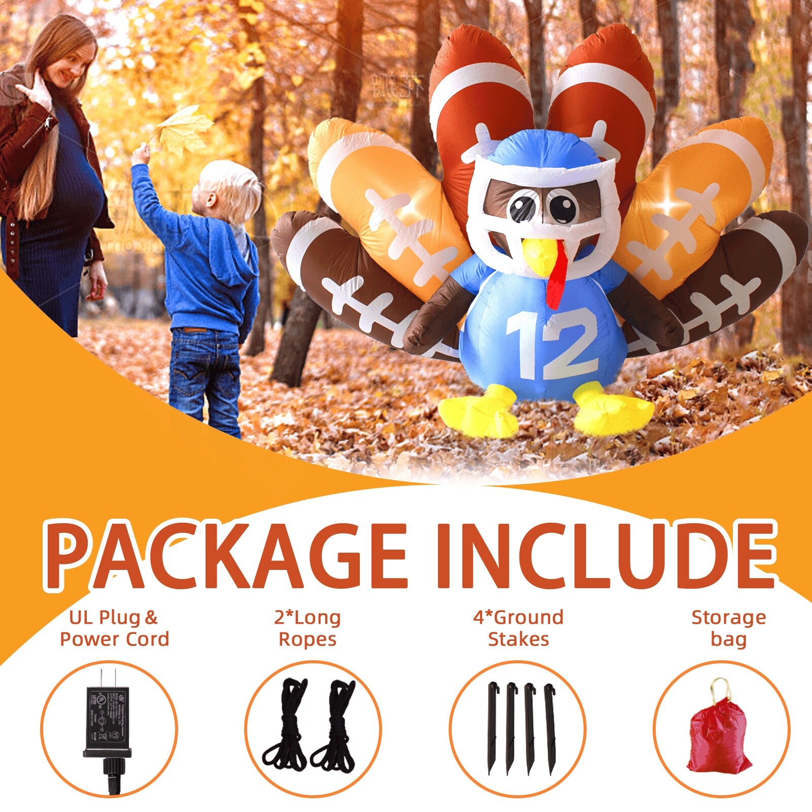 Jumpfly IDT01 Outdoor-Thanksgiving-Decor - View #7