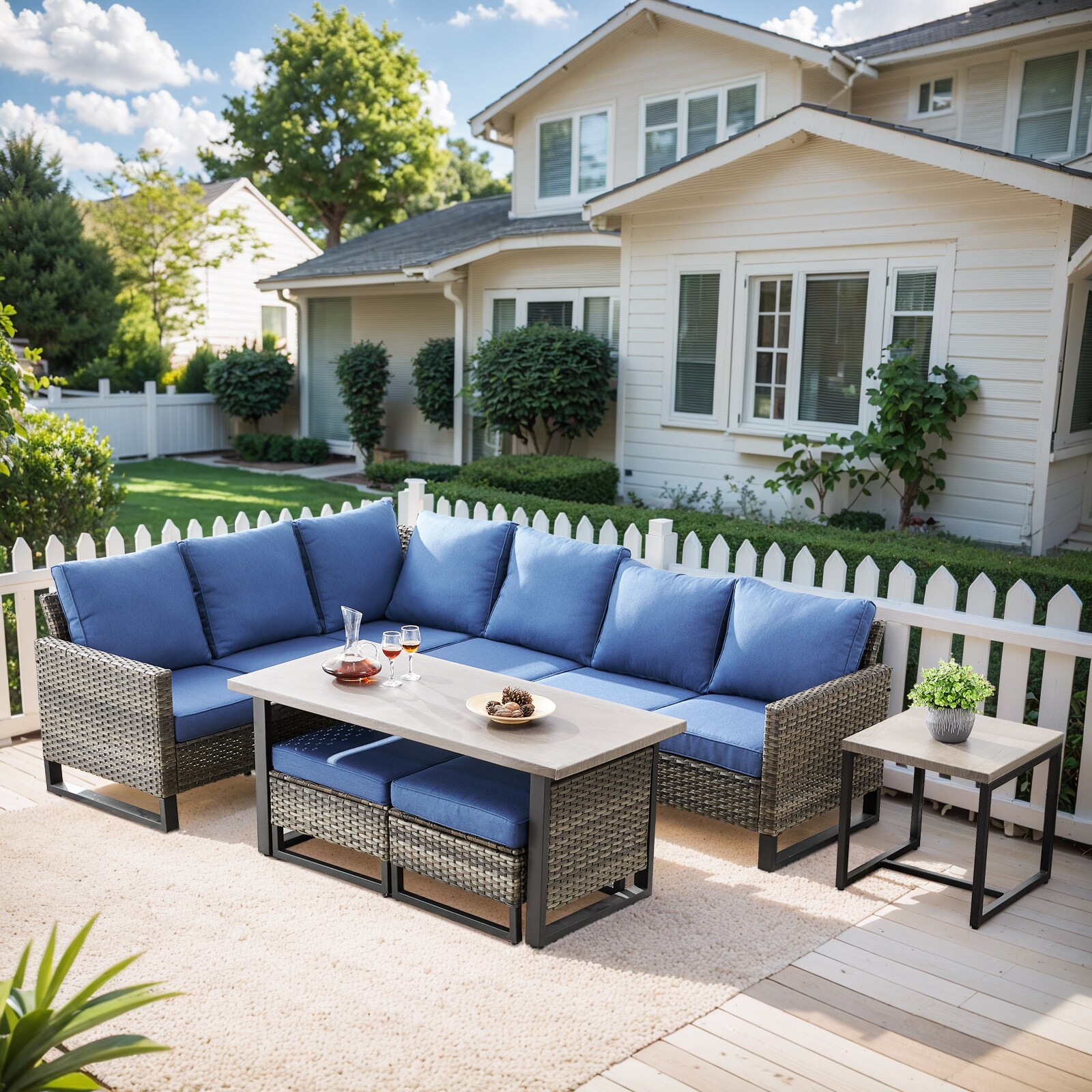 Pocassy PJ14-15-4 Patio-Conversation-Sets - View #5