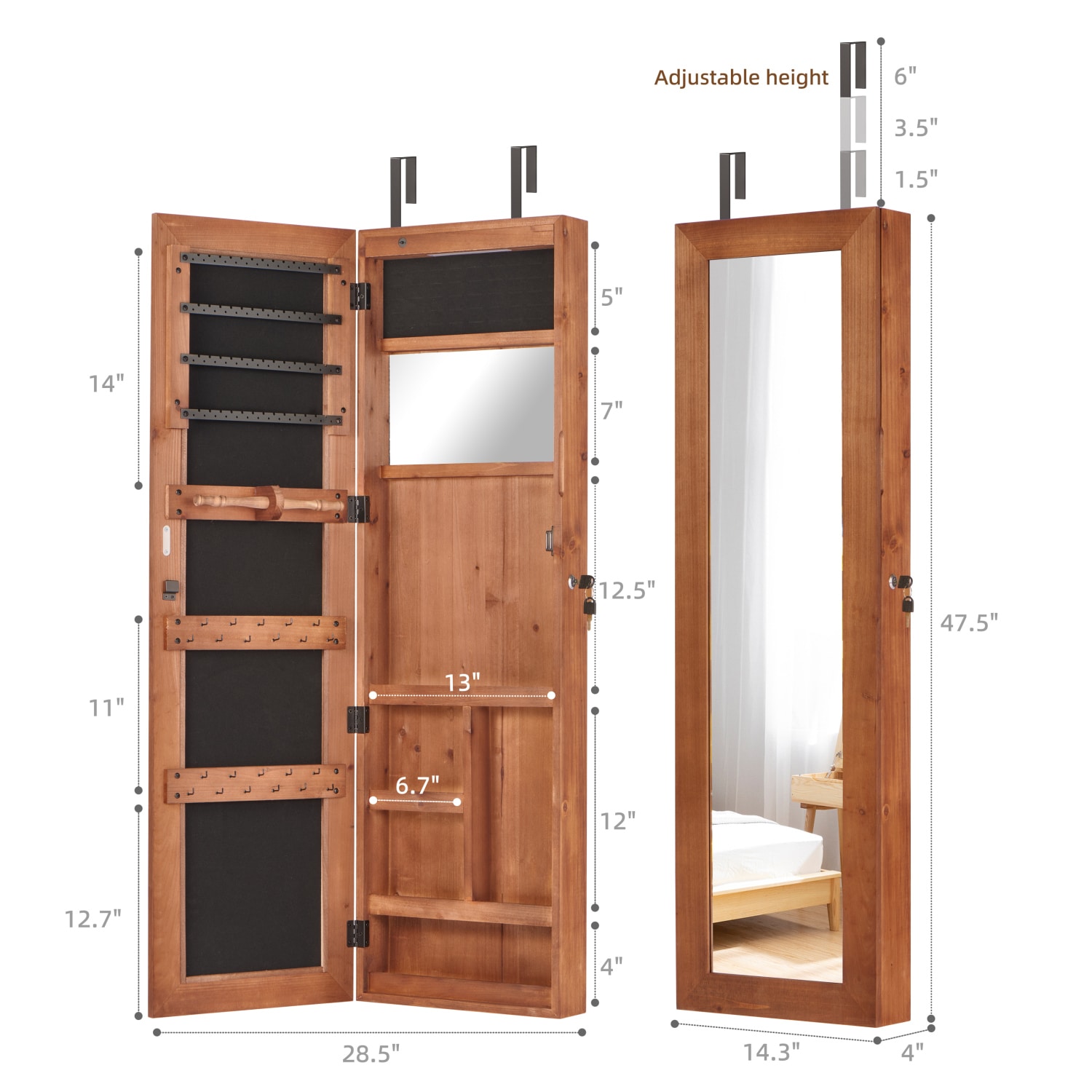 Streamdale Furniture W2640P356585 Jewelry-Organization - View #3