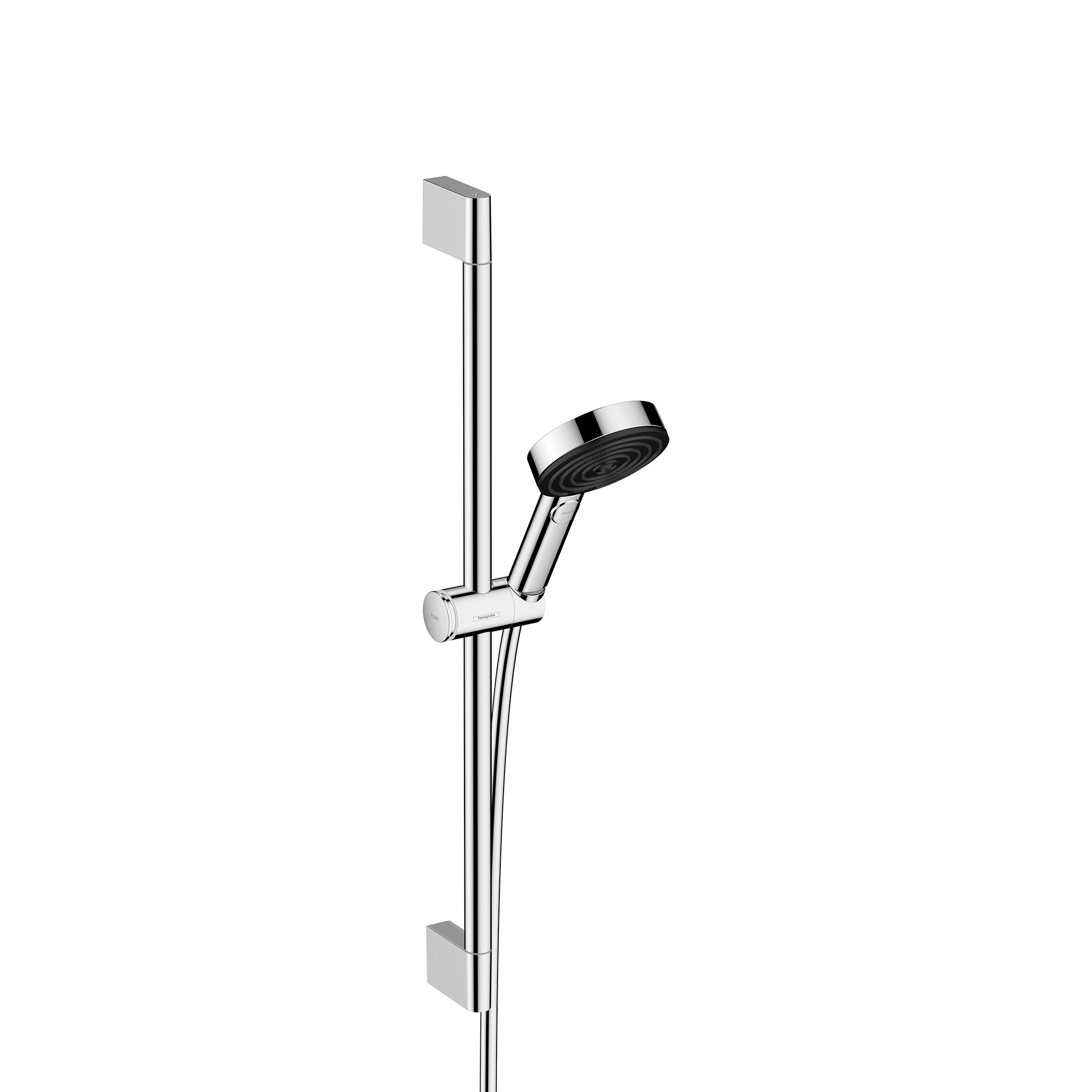 Hansgrohe Pulsify S Wallbar Set 105 3-Jet 24-in, 2.5-GPM in Chrome in ...