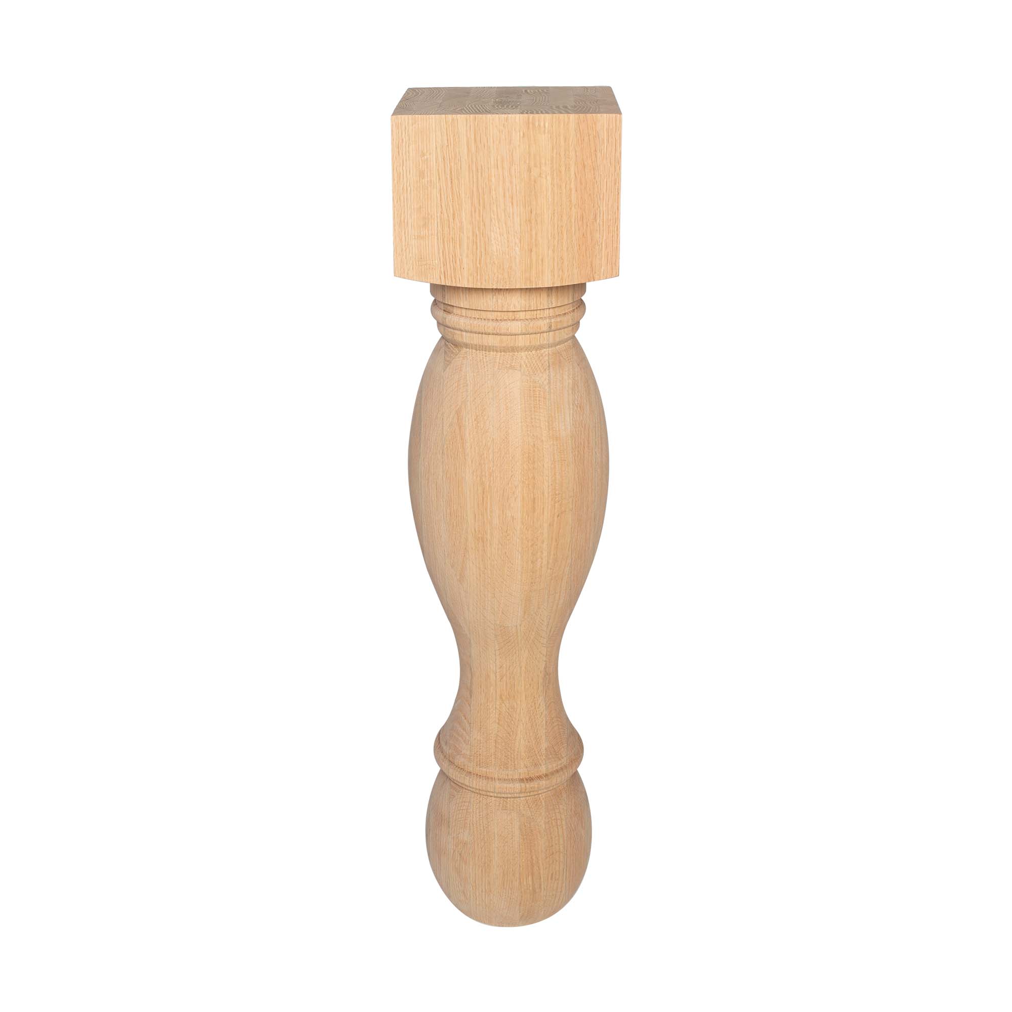 Architectural Products by Outwater ISL-15-OAK-4PK Wood-Table-Legs - View #3