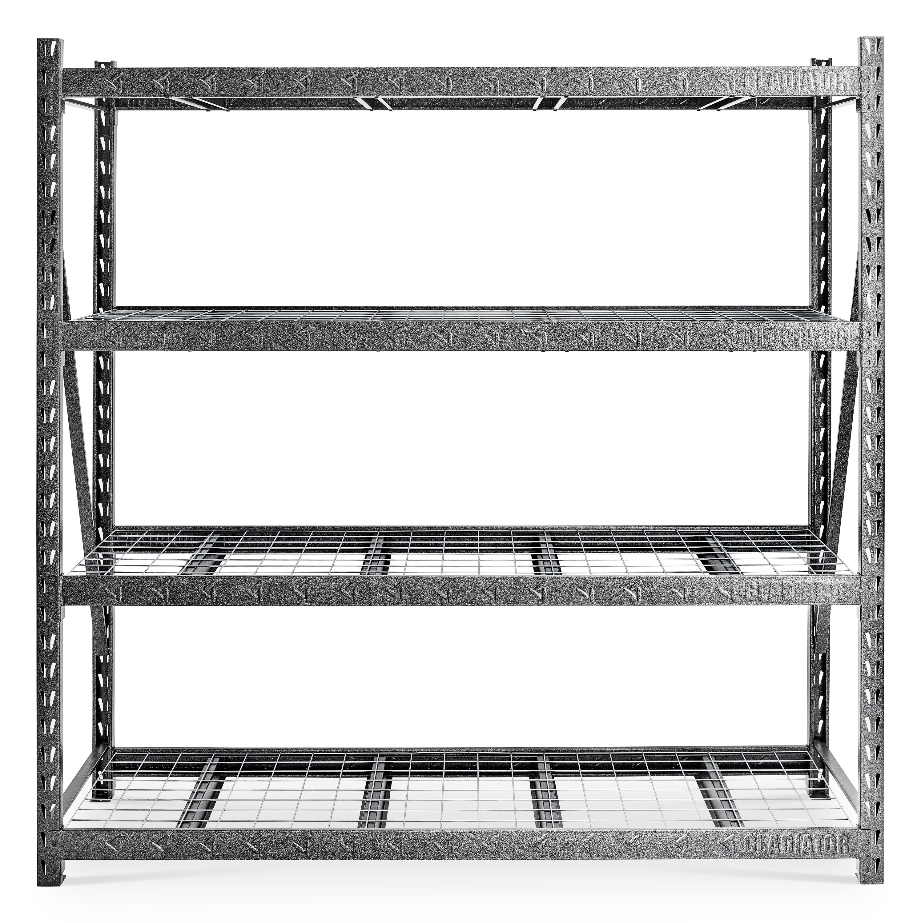 Gladiator 60-inch 4-Shelf Welded Steel Garage Shelving Unit