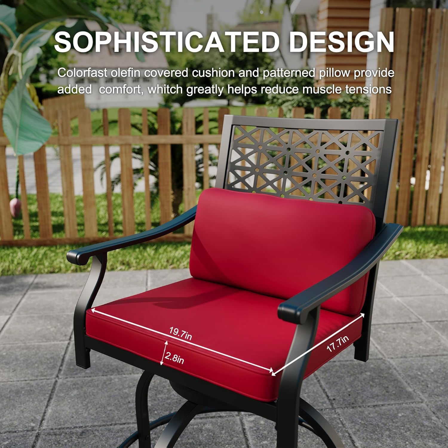Qeetex DHZ-PPG-334L3YNK Patio-Sofas-Daybeds - View #5