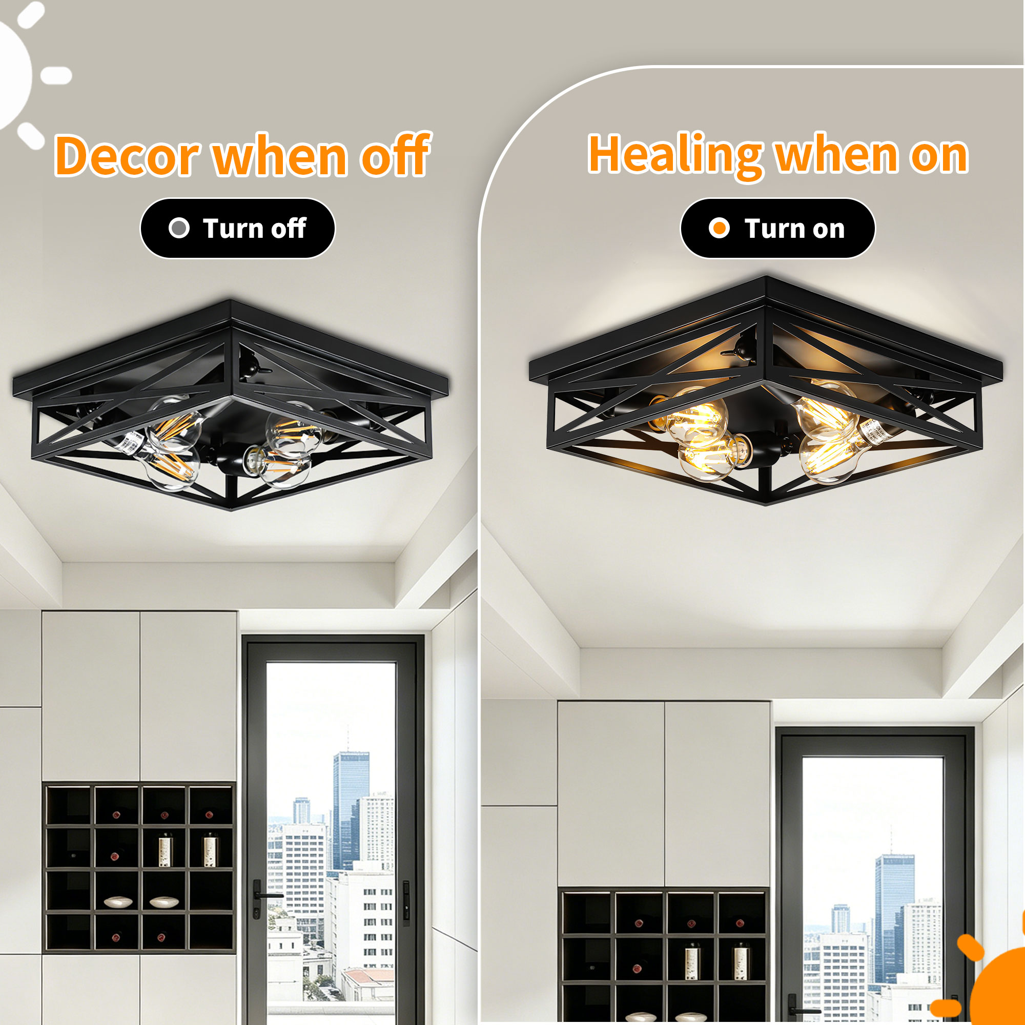 LOBREG ZC94X-4YH Ceiling-Light-Mounts - View #4