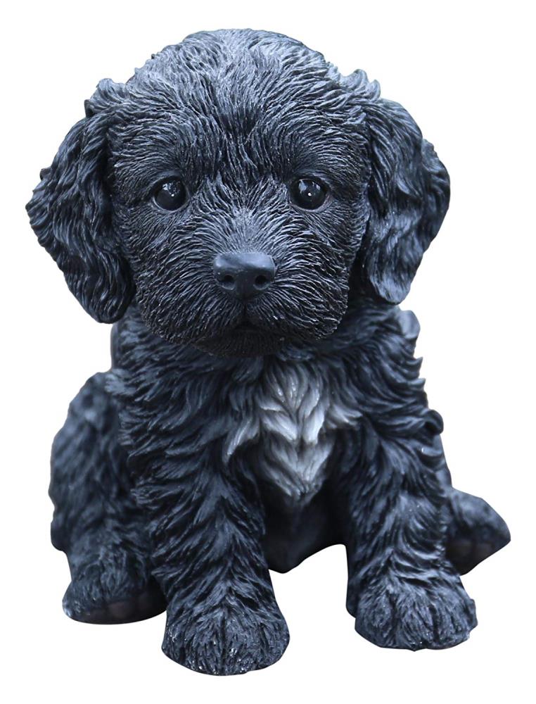 Hi-Line Gift 87771-02 5.75-Inches H x 4.75-Inches W Black Garden Statue