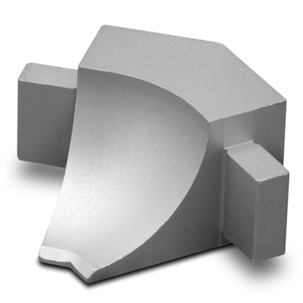 Schluter Systems I135/AHKA/AE Dilex-AHKA 0.563-in W x 1.0-in L Satin anodized aluminum Aluminum Inside corner Tile Edge Trim