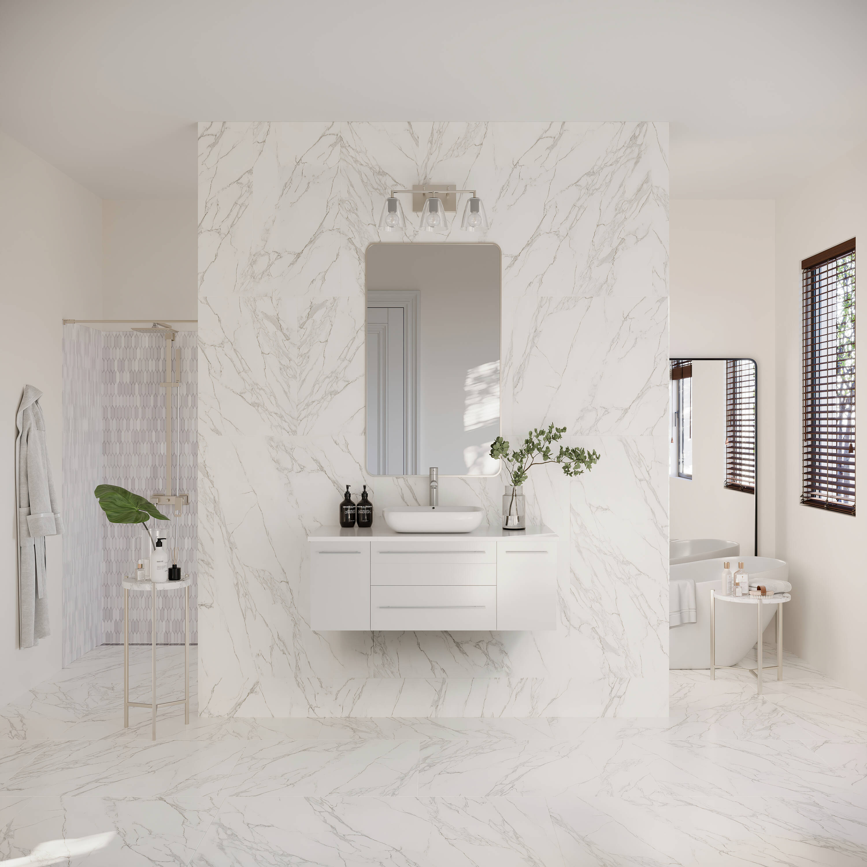 Fresca FCB6142WH-VSL-CWH-V Bath-Vanity-Combo - View #5