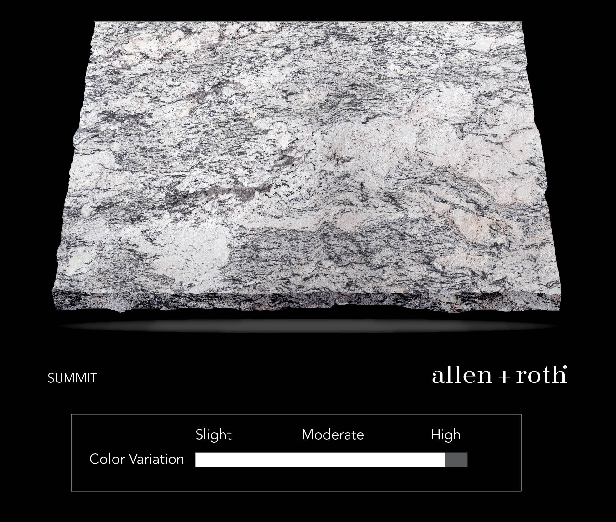 Allen Roth Summit Granite Gray Kitchen Countertop Sample 4 In X 4 In