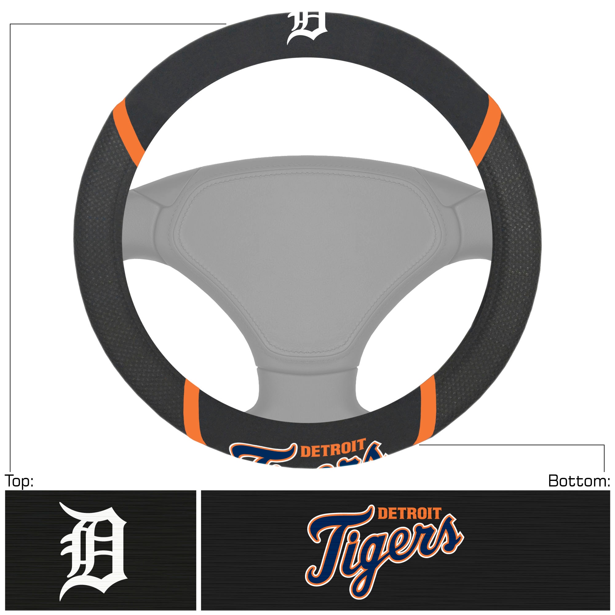 Detroit Tigers Grill Cover